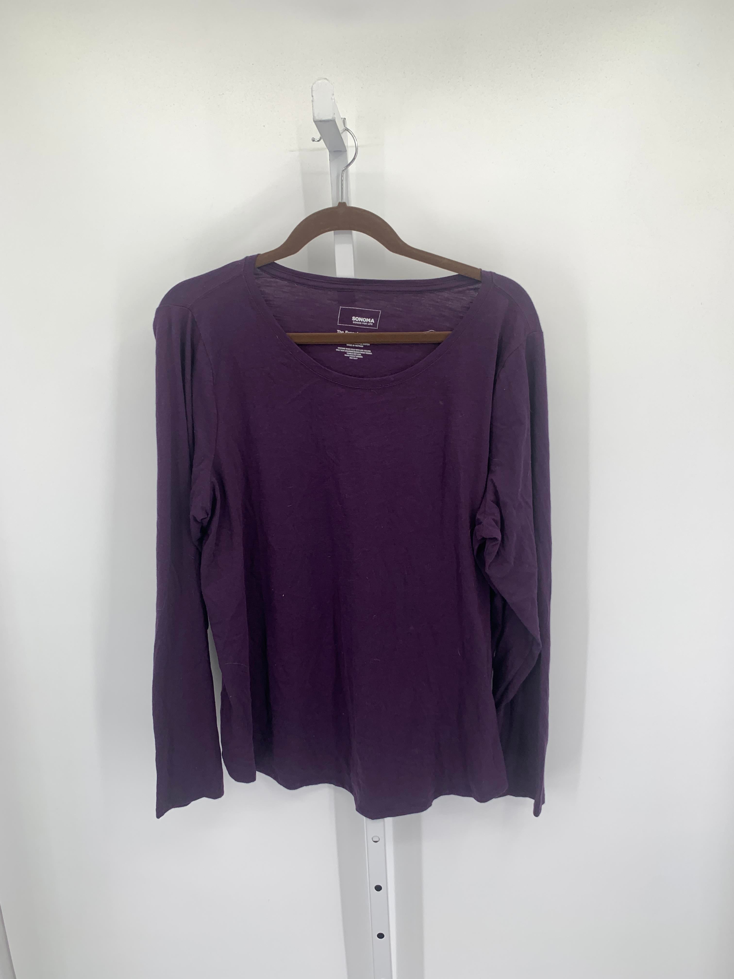 Sonoma Size XXL Misses Long Sleeve Shirt