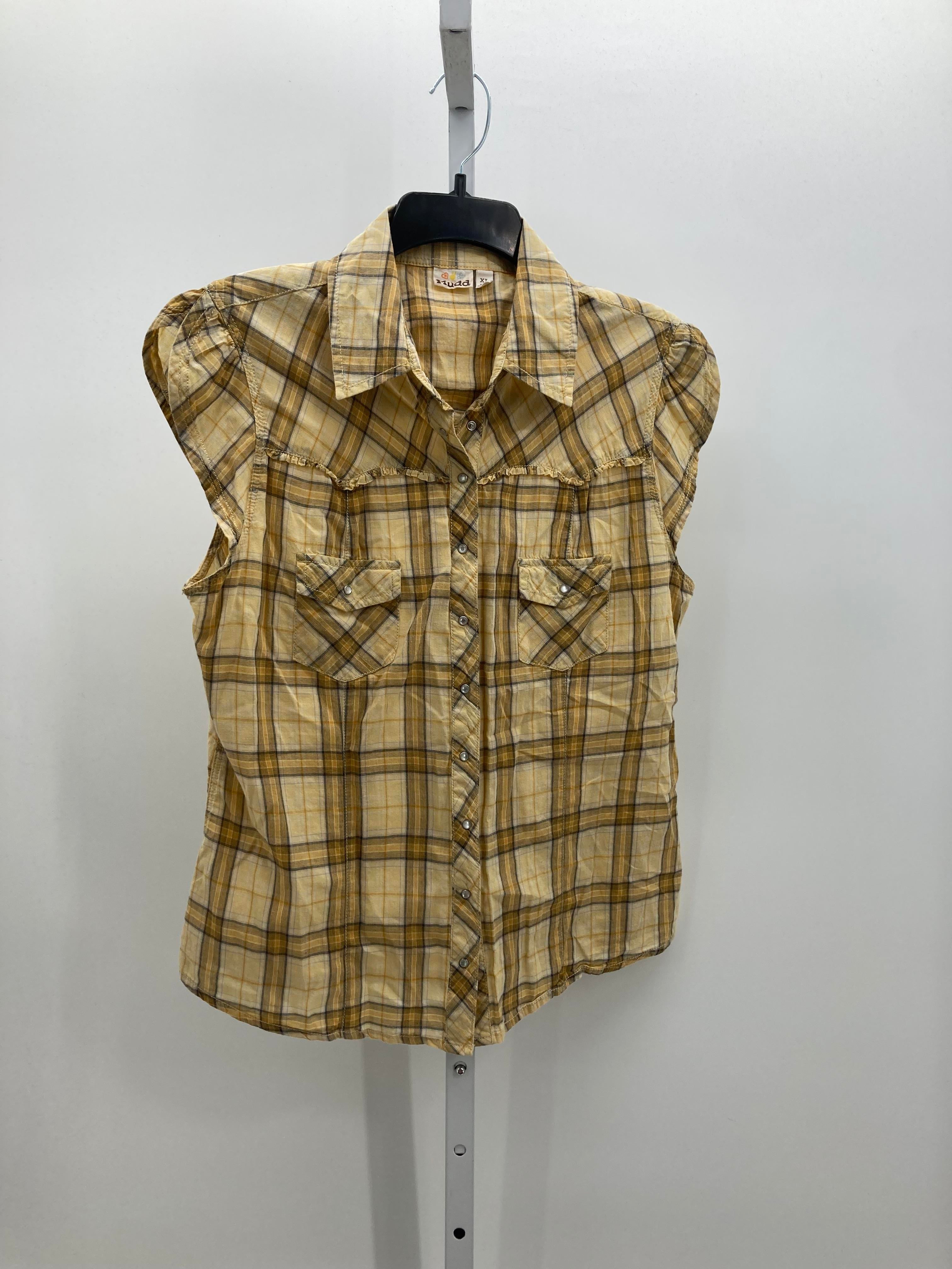 Mudd Size Extra Large Juniors Short Sleeve Shirt