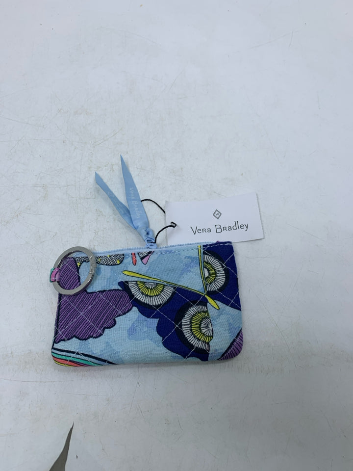 Vera Bradley Zip ID Case in Butterfly By- New With Tags
