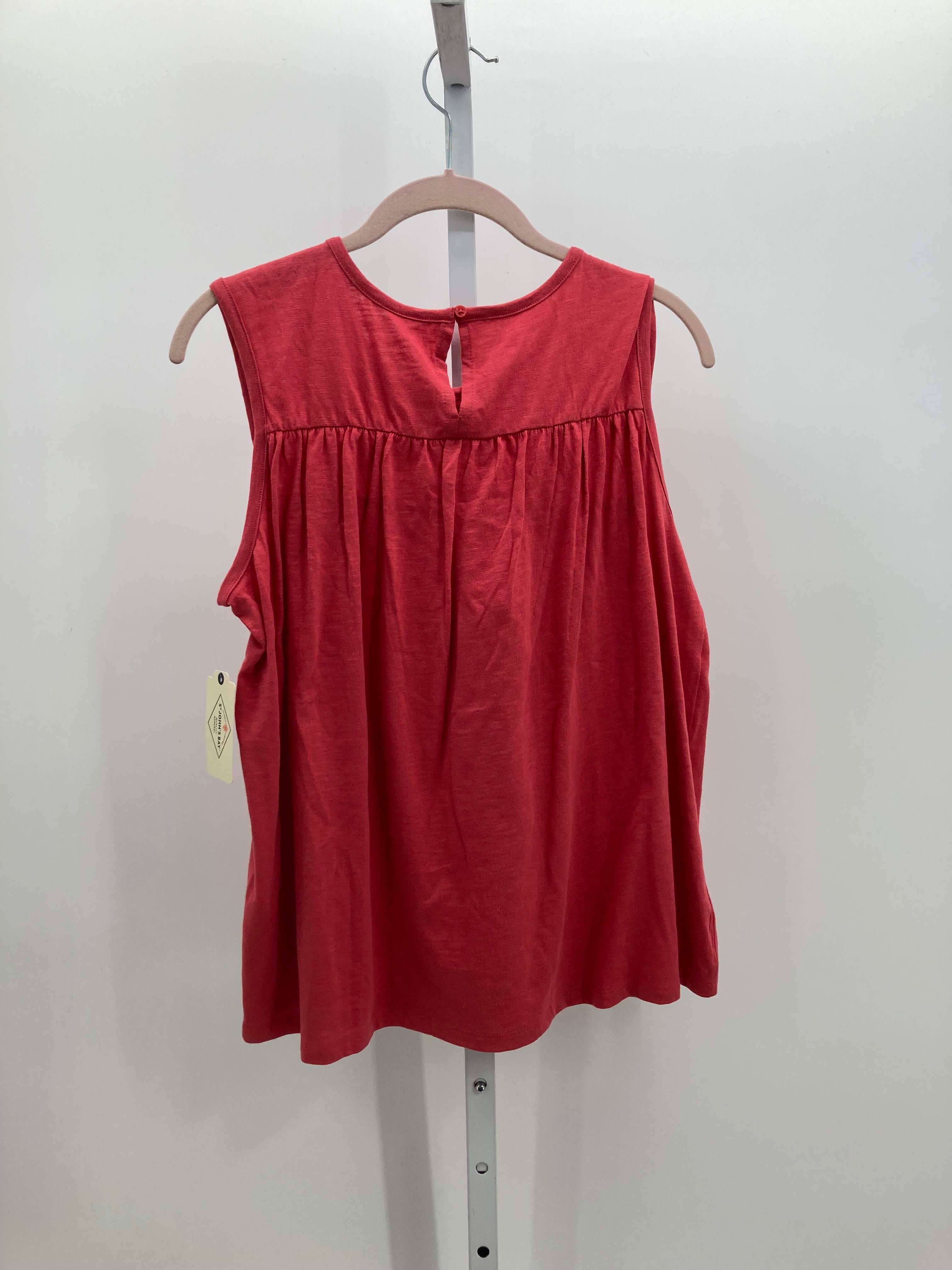 St. Johns Bay Size Large Misses Sleeveless Shirt