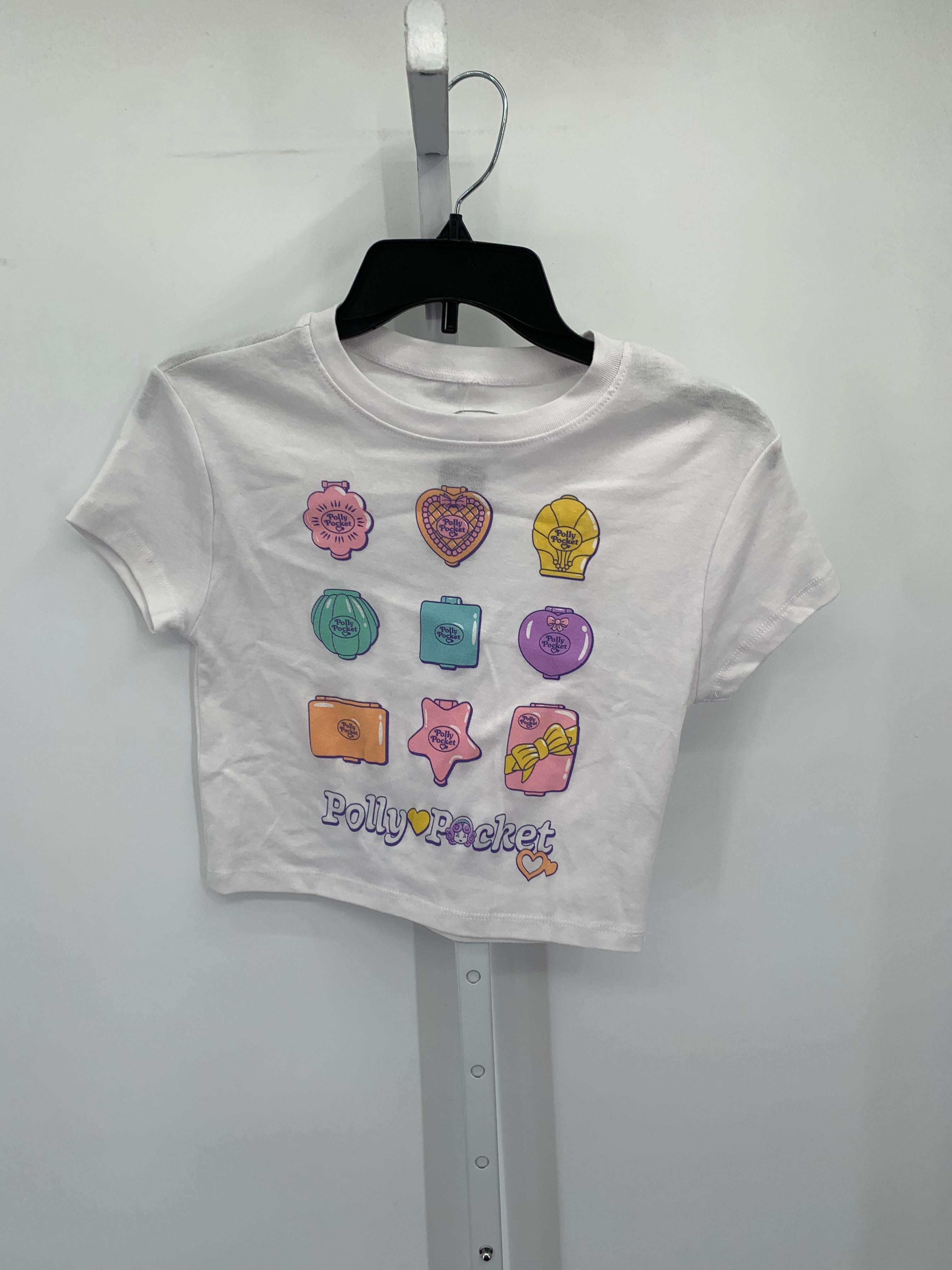 Polly Pocket Size S/M Juniors Short Sleeve Shirt