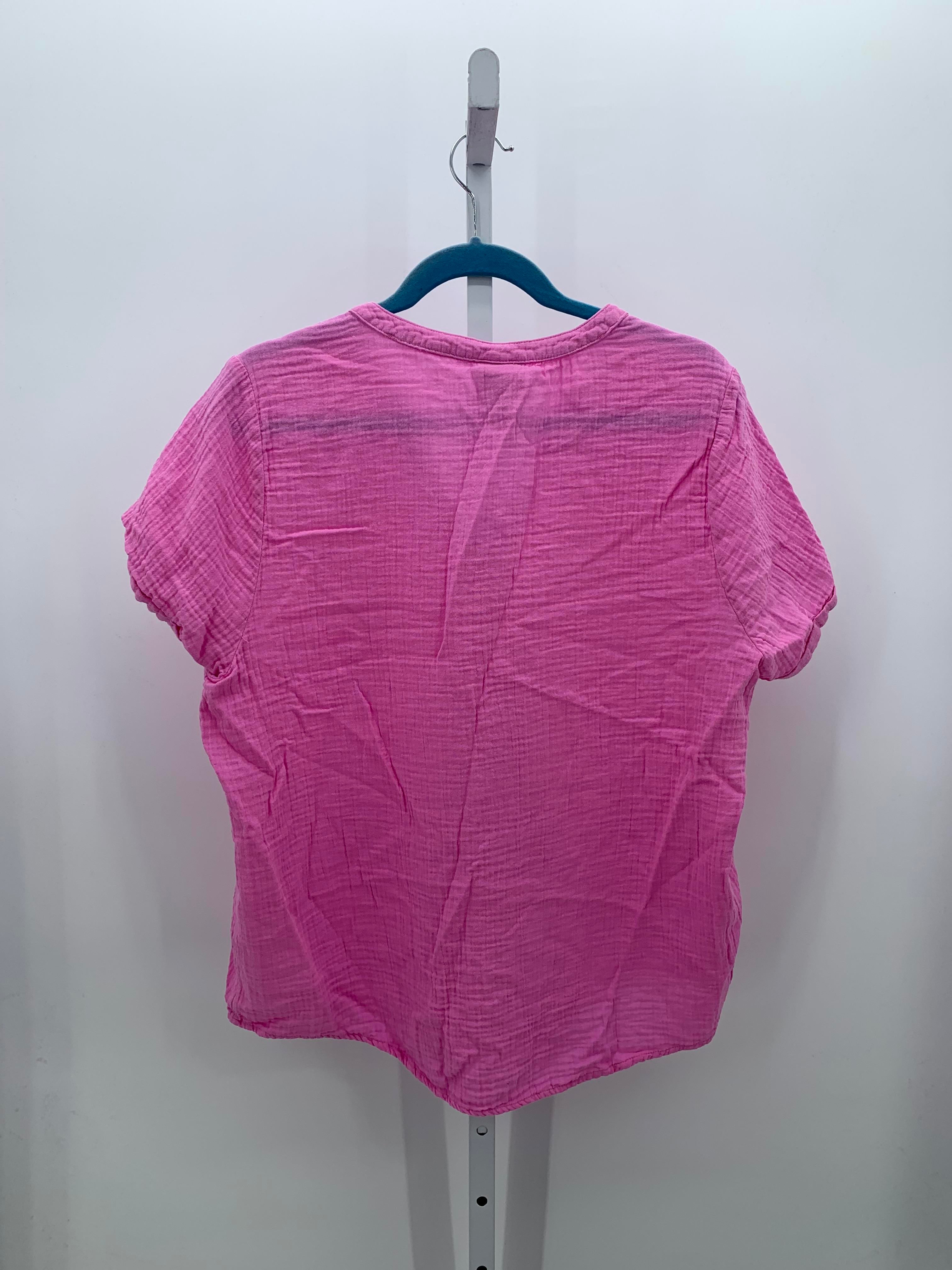 St. Johns Bay Size Extra Large Misses Short Sleeve Shirt