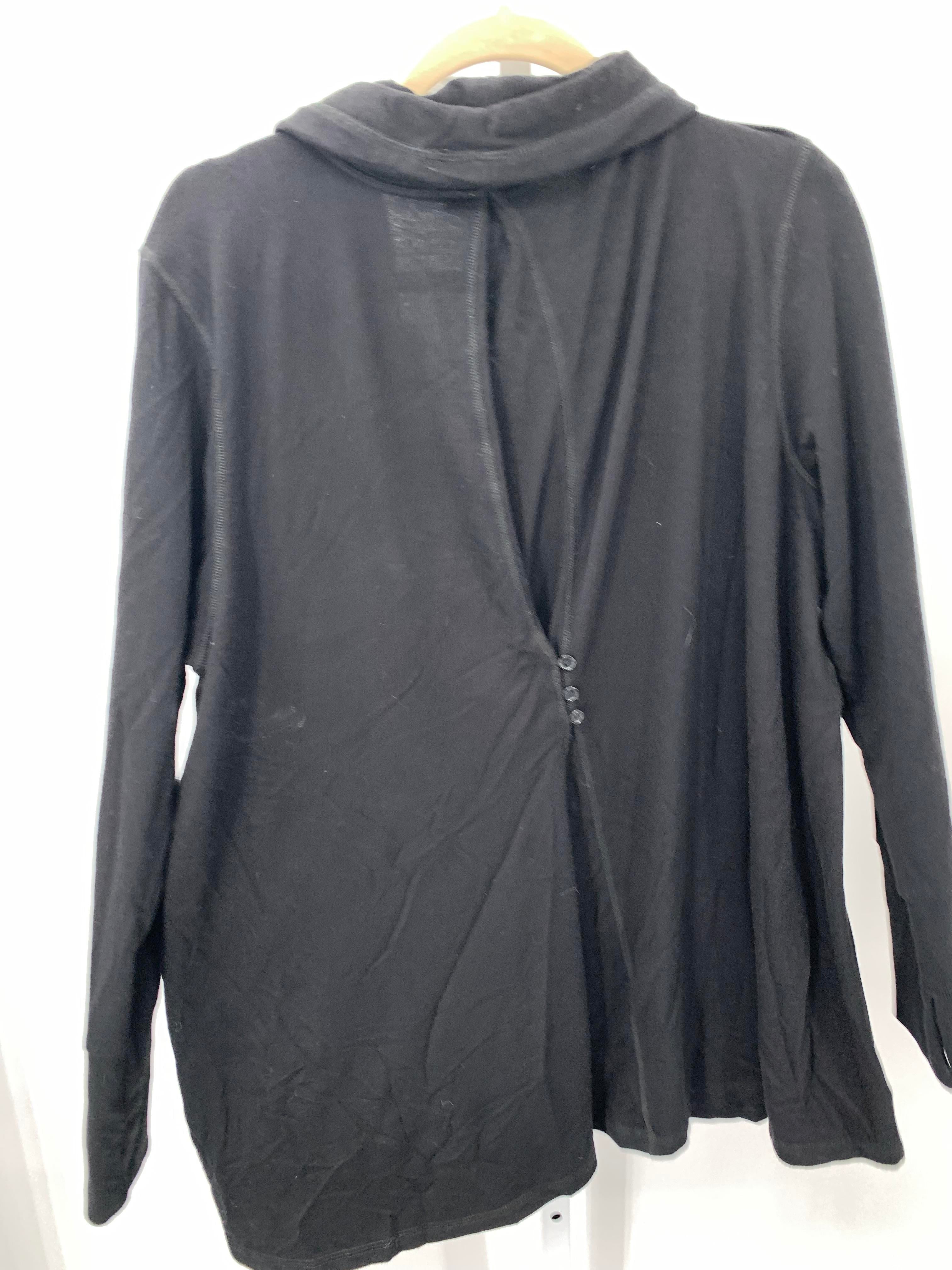 Cable & Gauge Size 1X Womens Long Sleeve Shirt