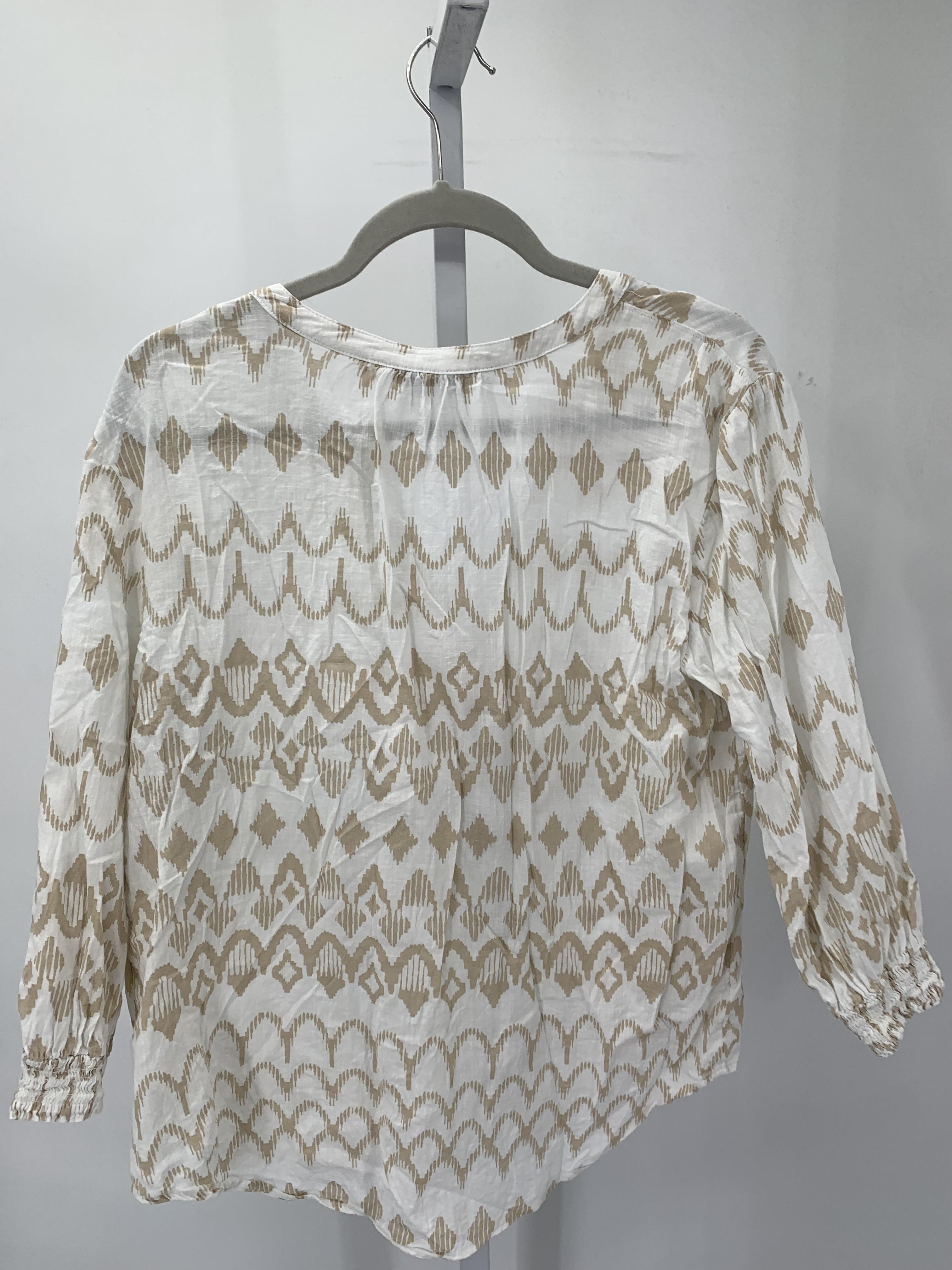 Sonoma Size Large Misses 3/4 Sleeve Shirt