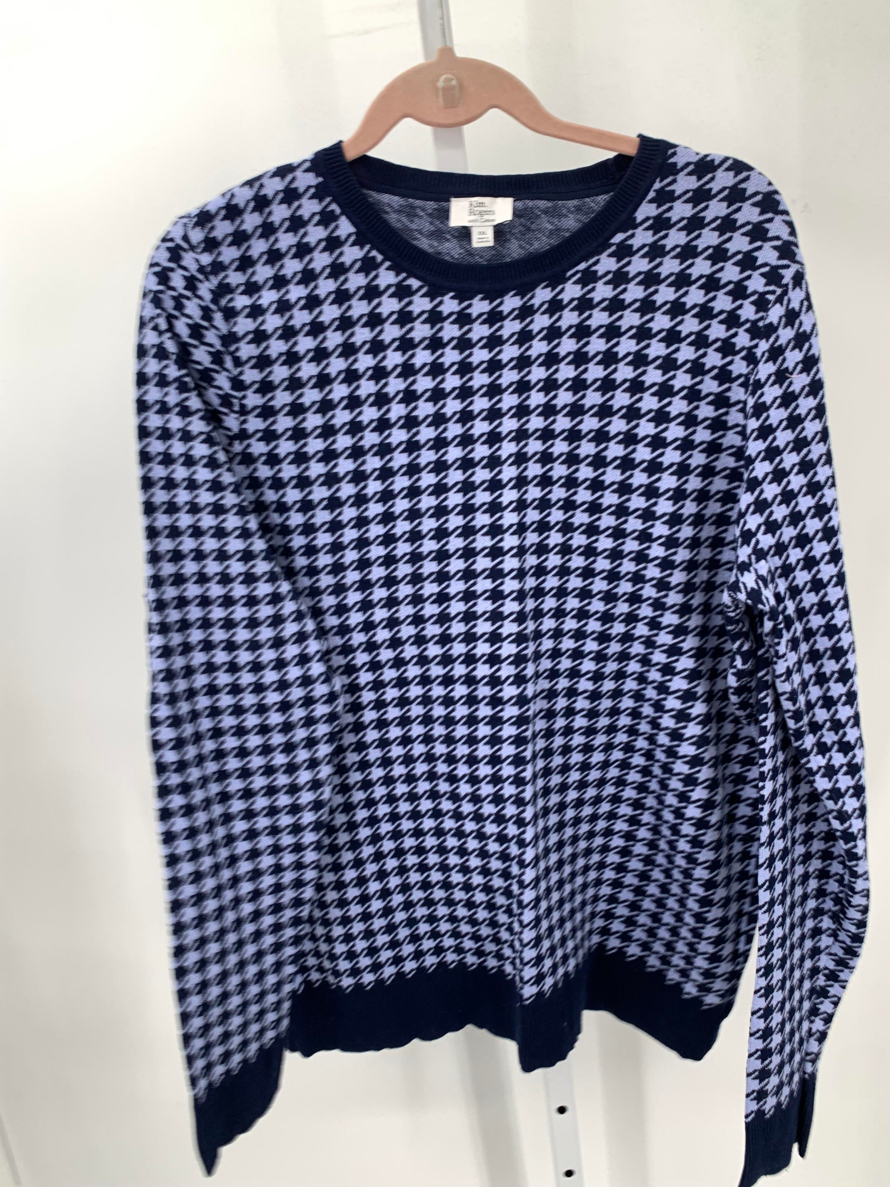 Kim Rogers Size XXL Misses Long Slv Sweater