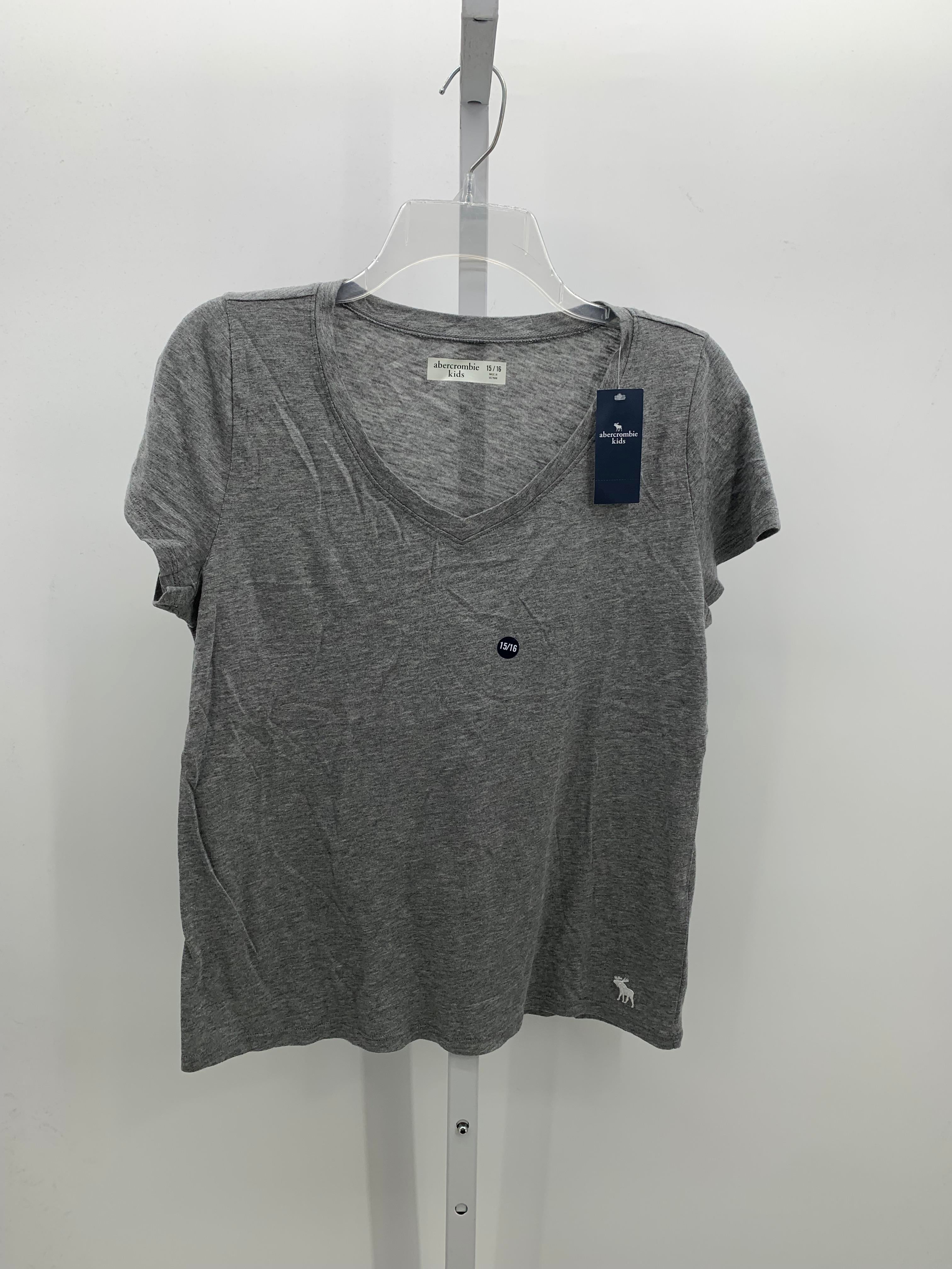 Abercrombie Kids Size 14-16 Girls Short Sleeve Shirt