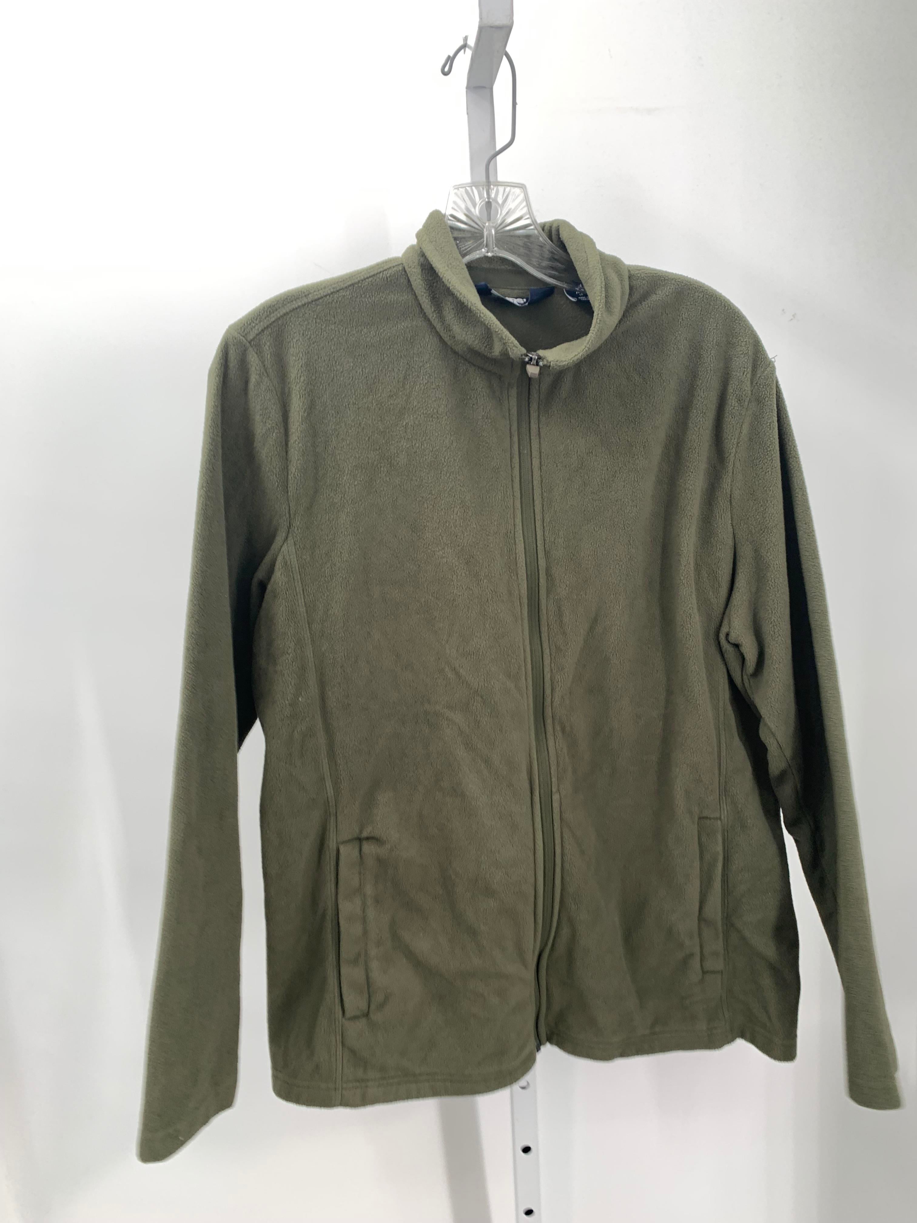 Lands End Size Extra Large Misses Fleece Jacket