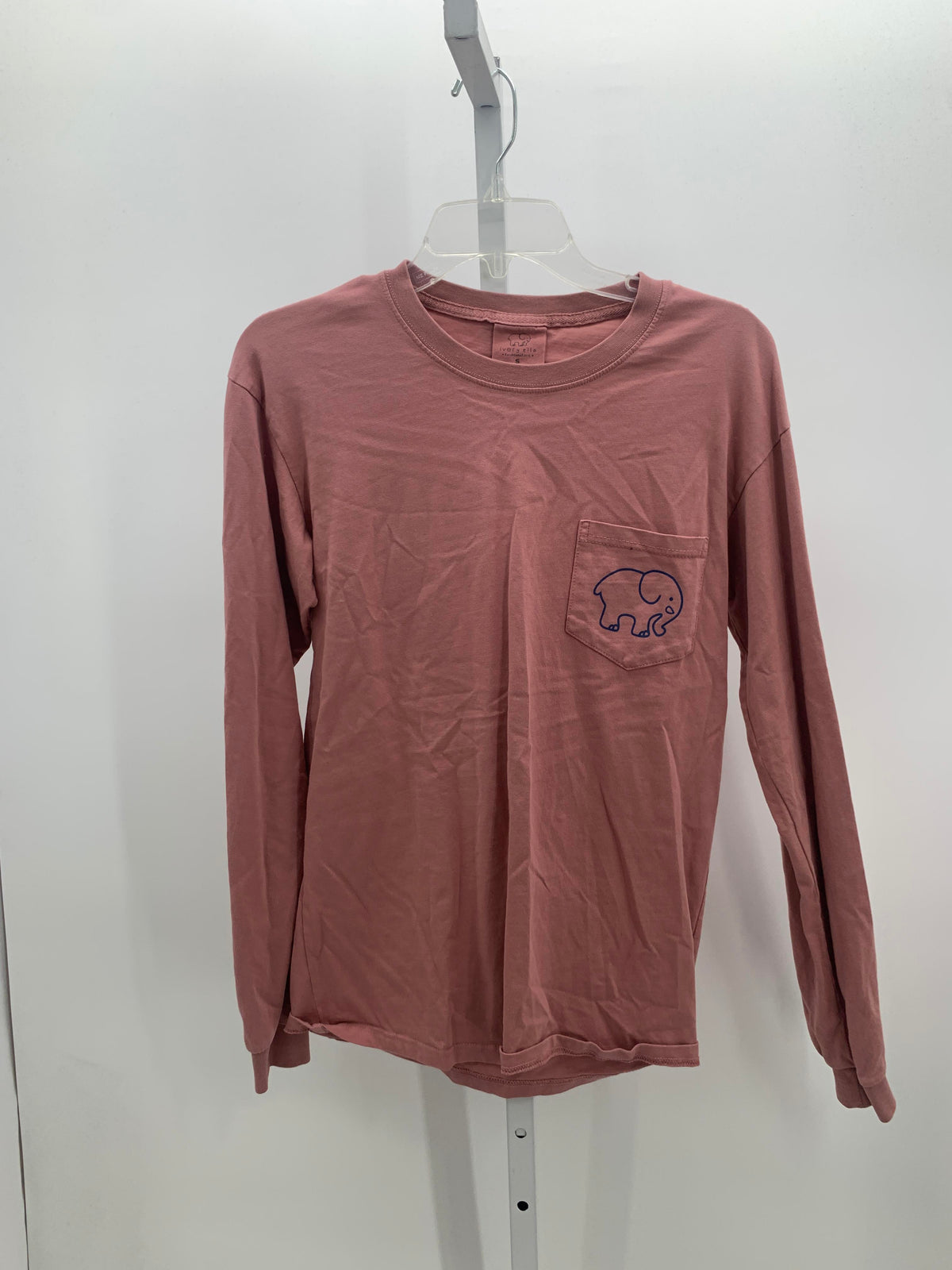 Ivory Ella Size Small Juniors Long Sleeve Shirt