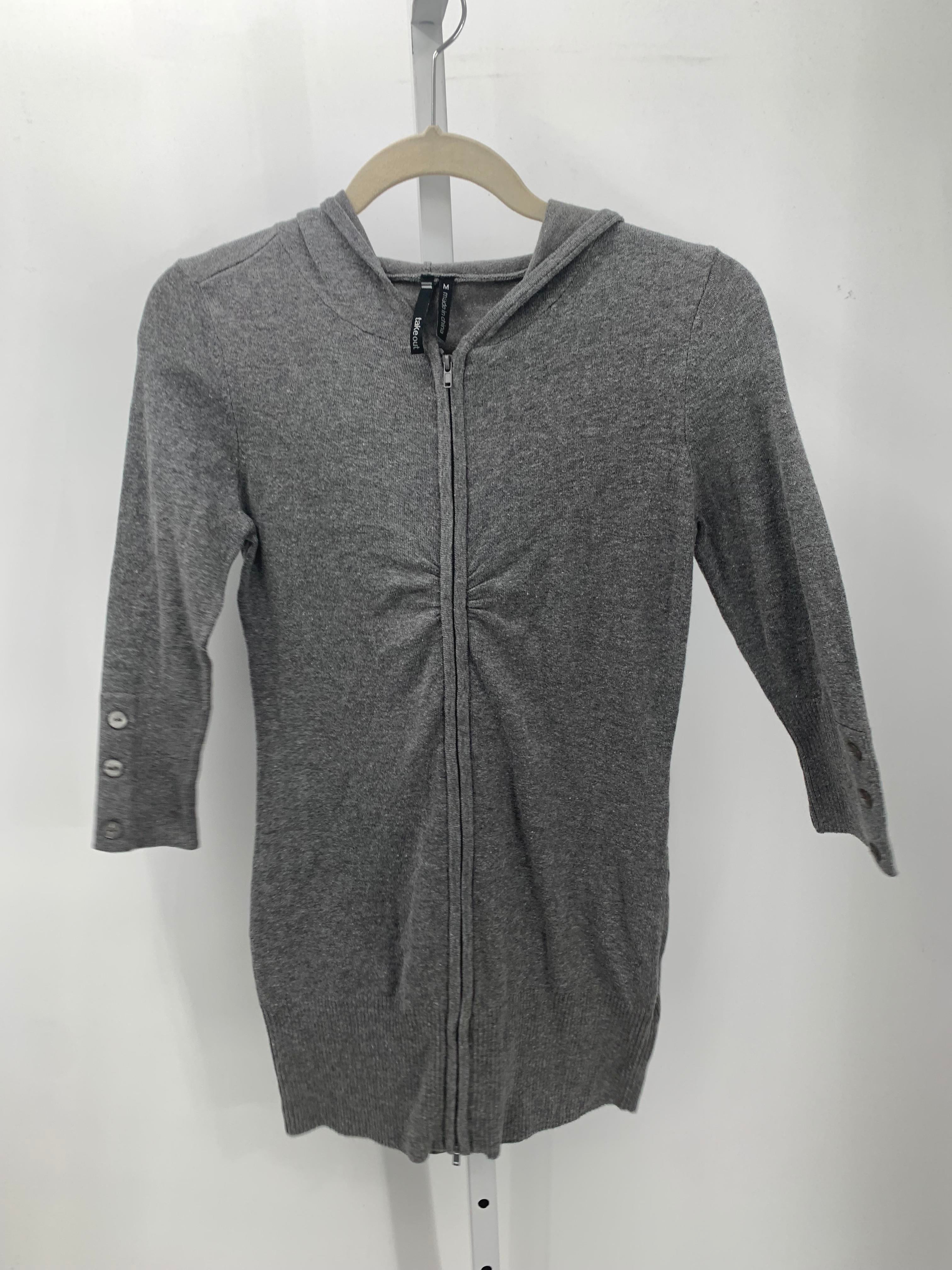 Take Out Size Medium Juniors Long Sleeve Sweater