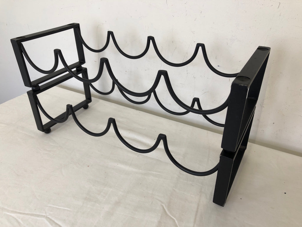 2PC STACKING WINE RACK.