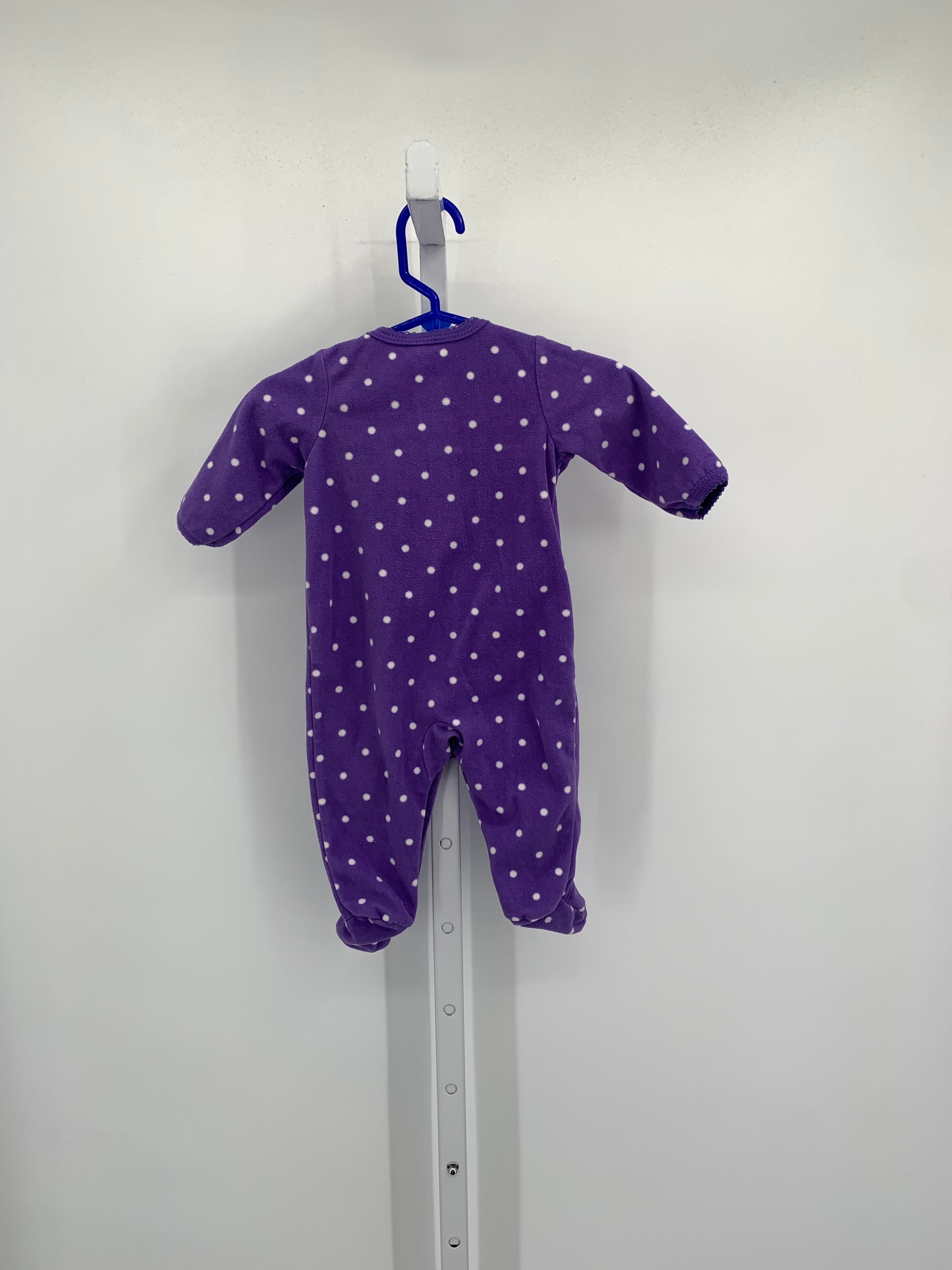 Carters Size 3 Months Girls Long Slv. Romper