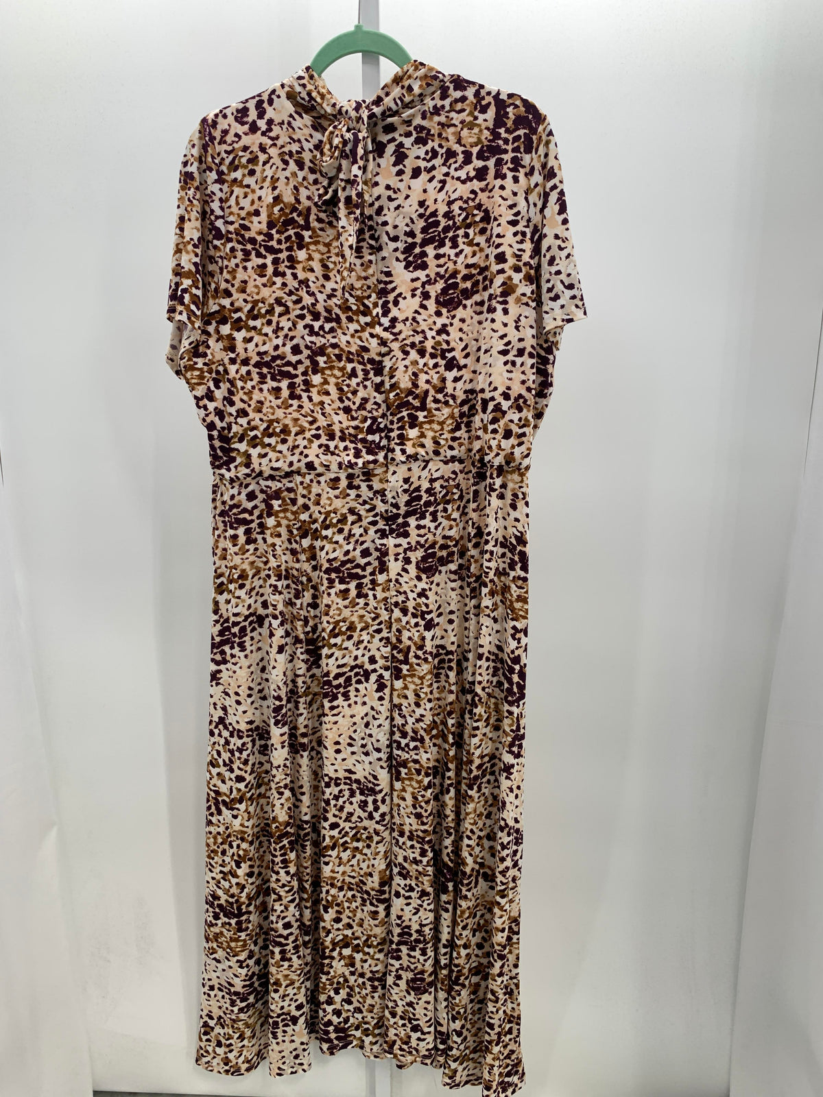 Calvin Klein Size 1X Womens Short Sleeve Dress