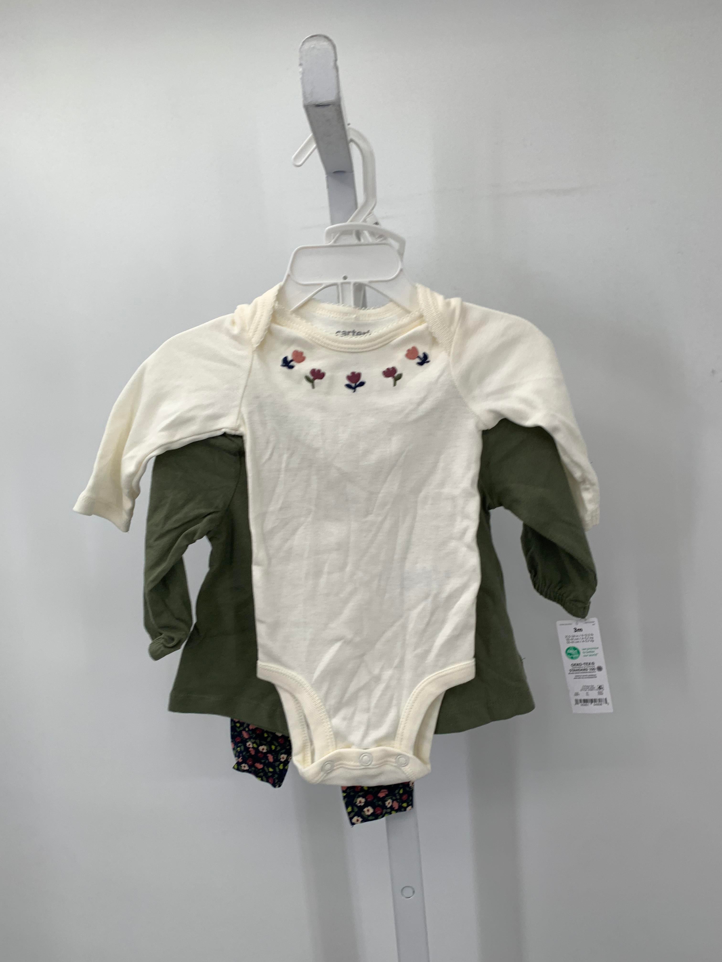 Carters Size 3 Months Girls 3 Pieces