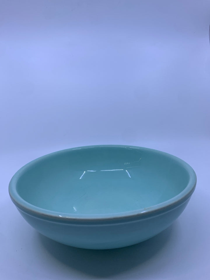 TEAL BOWL.