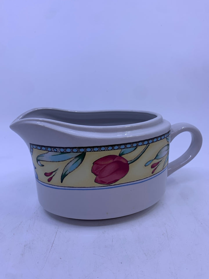 VTG TULIP GRAVY BOAT.