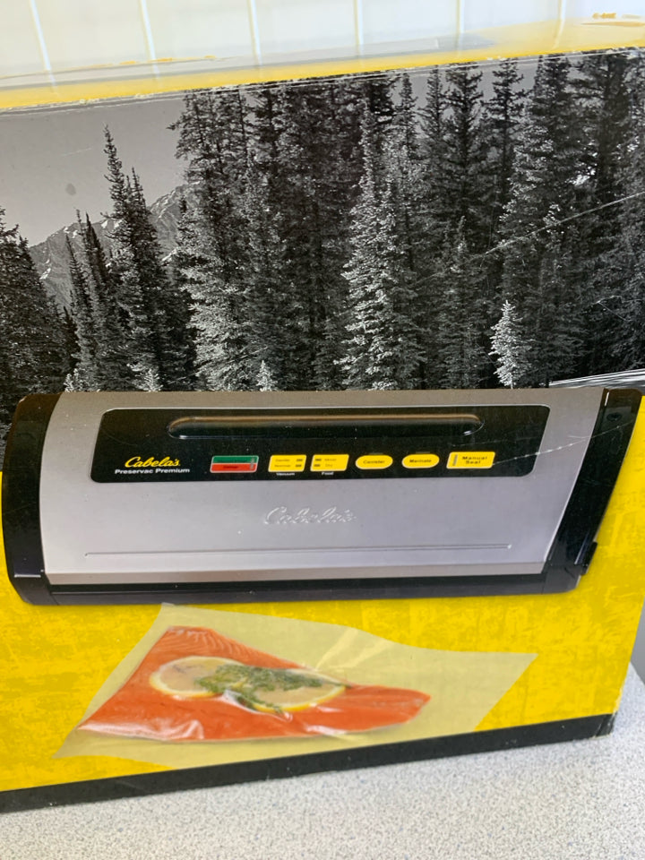 NIB CABELA'S VACUUM SEALER.