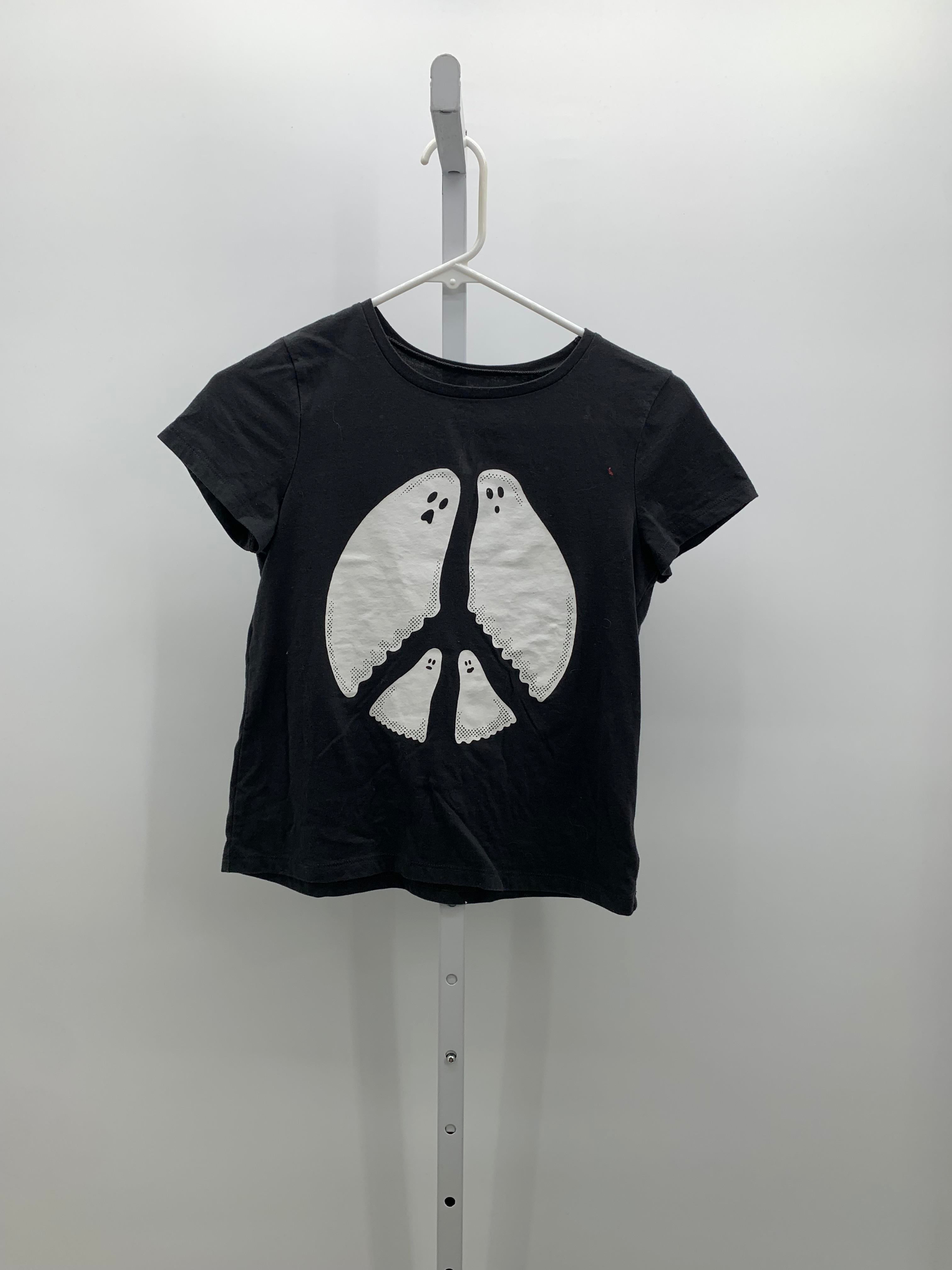 SHORT SLV SHIRT GHOSTS PEACE