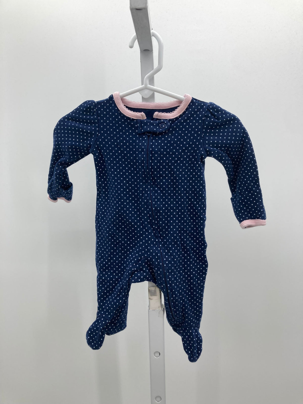 Simple Joys Size Newborn Girls Long Slv. Romper