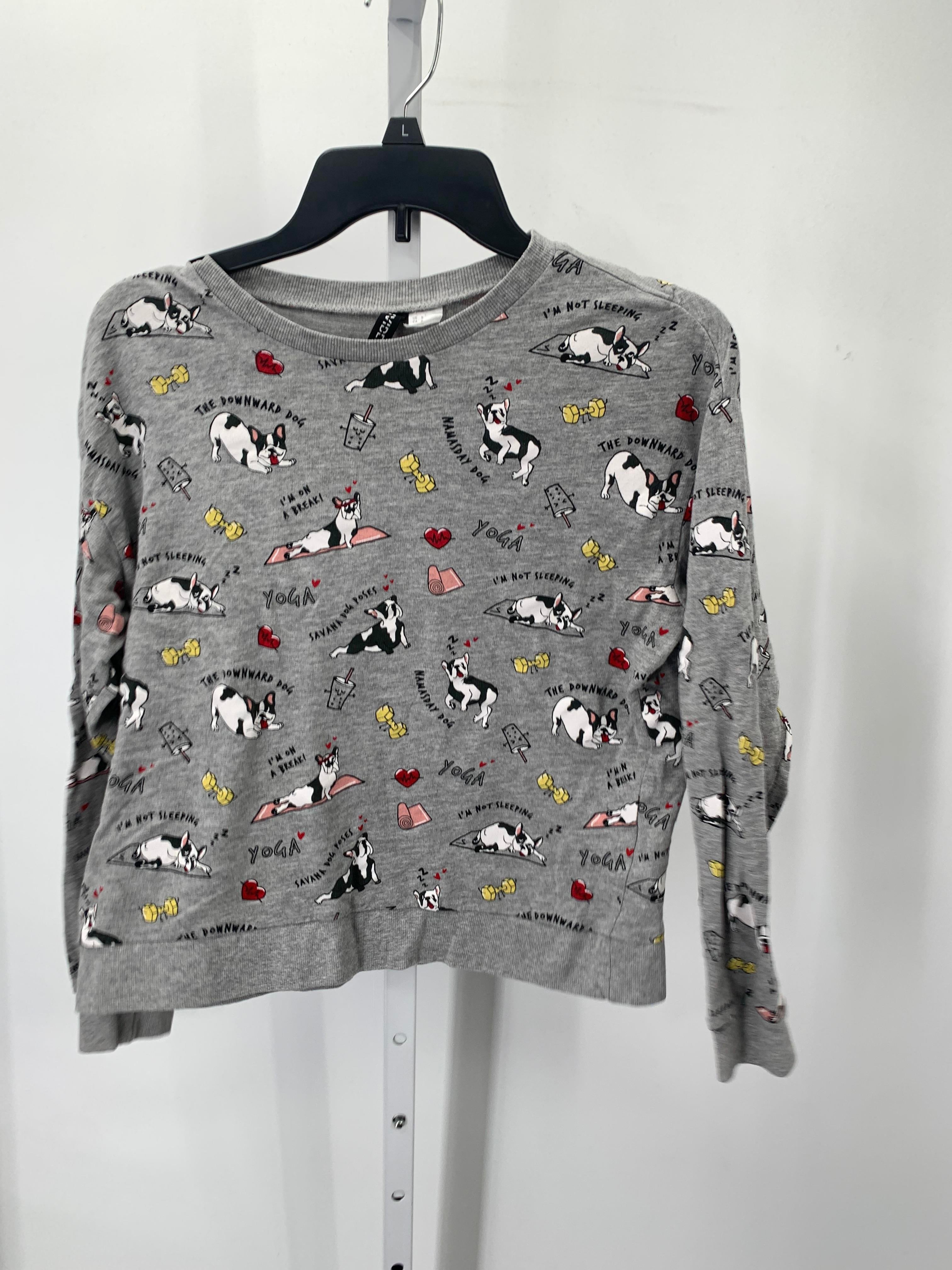 Divided Size Small Juniors Long Sleeve Shirt