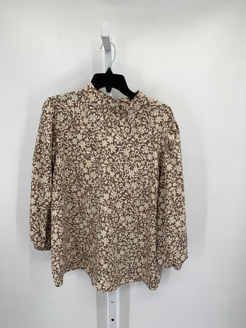 Ann Taylor Size Extra Large Misses 3/4 Sleeve Shirt