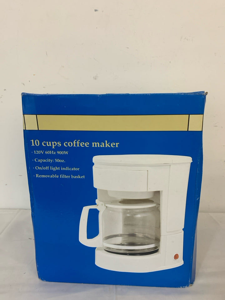 NIB 12 CUP COFFEE MAKER.