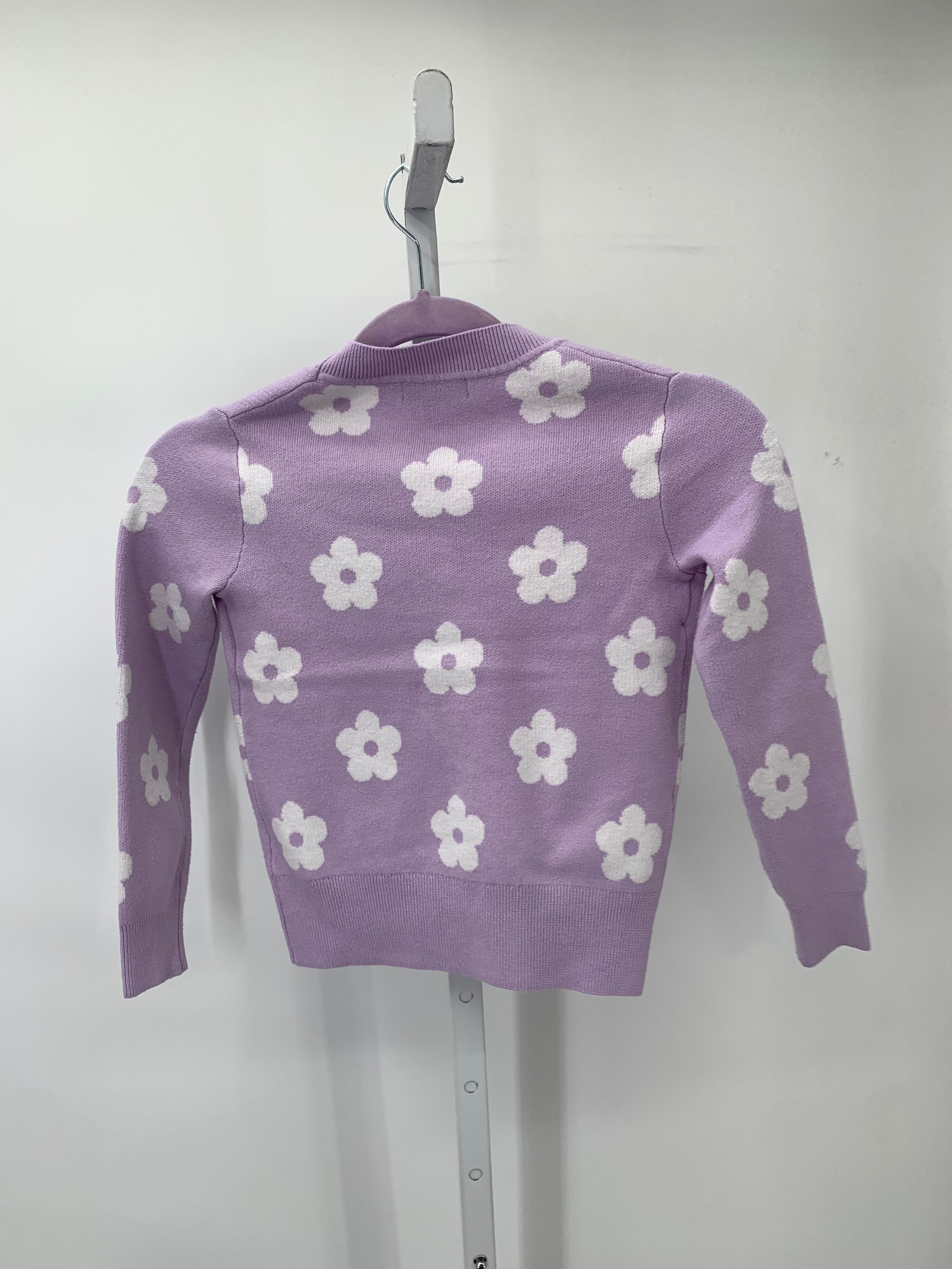 Size 7-8 Girls Long Sleeve Sweater