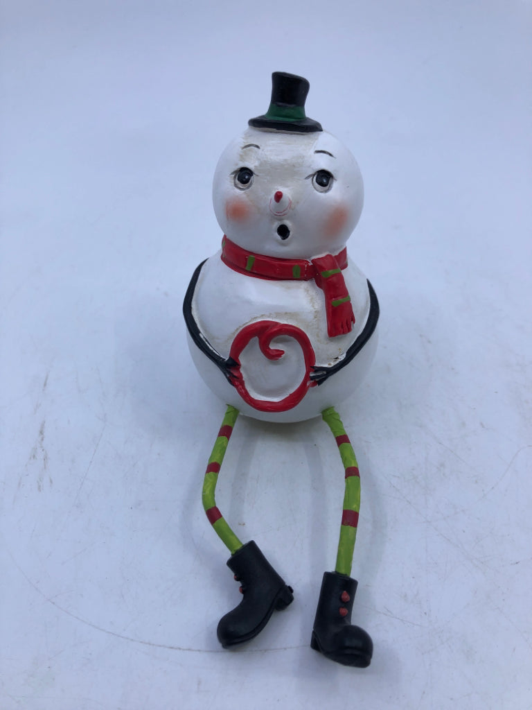 3-JOY SNOWMAN SITTER- IN BOX
