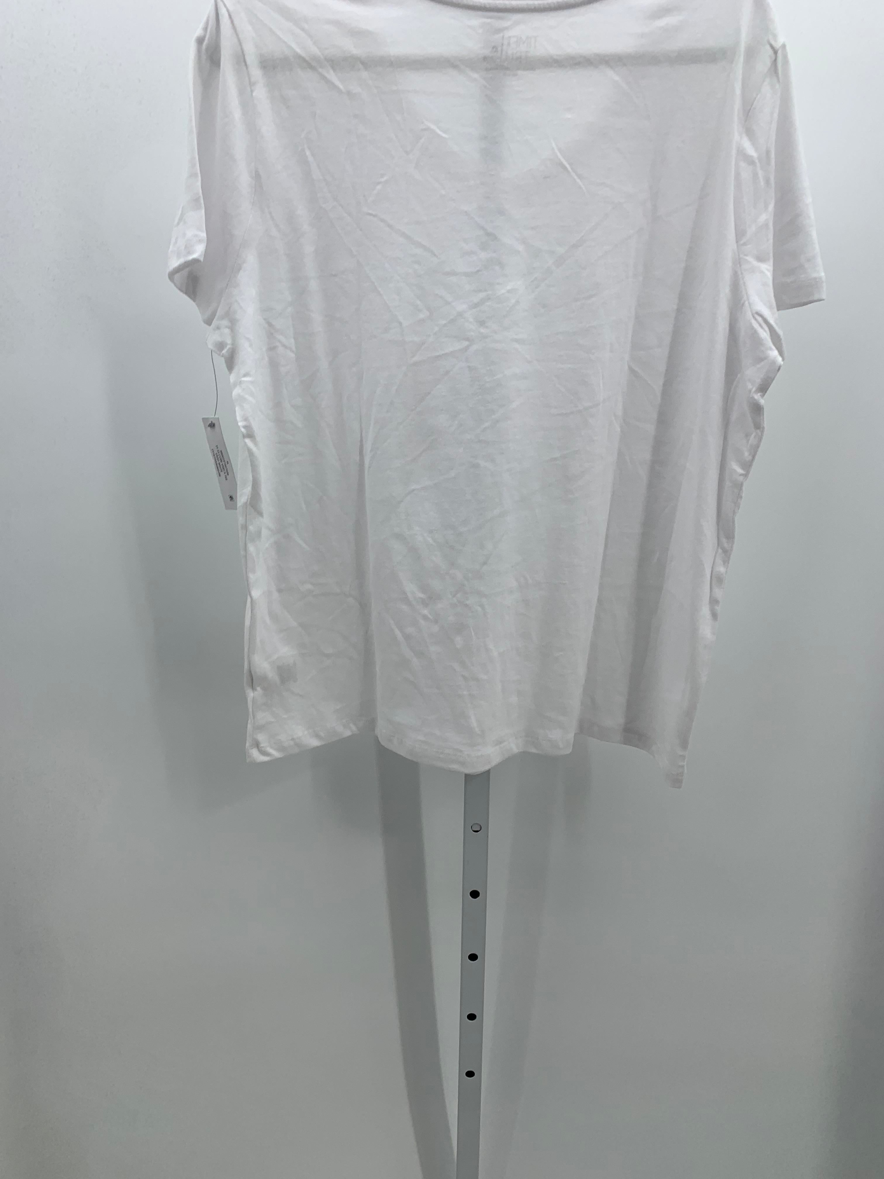 Time and Tru Size Extra Large Misses Short Sleeve Shirt