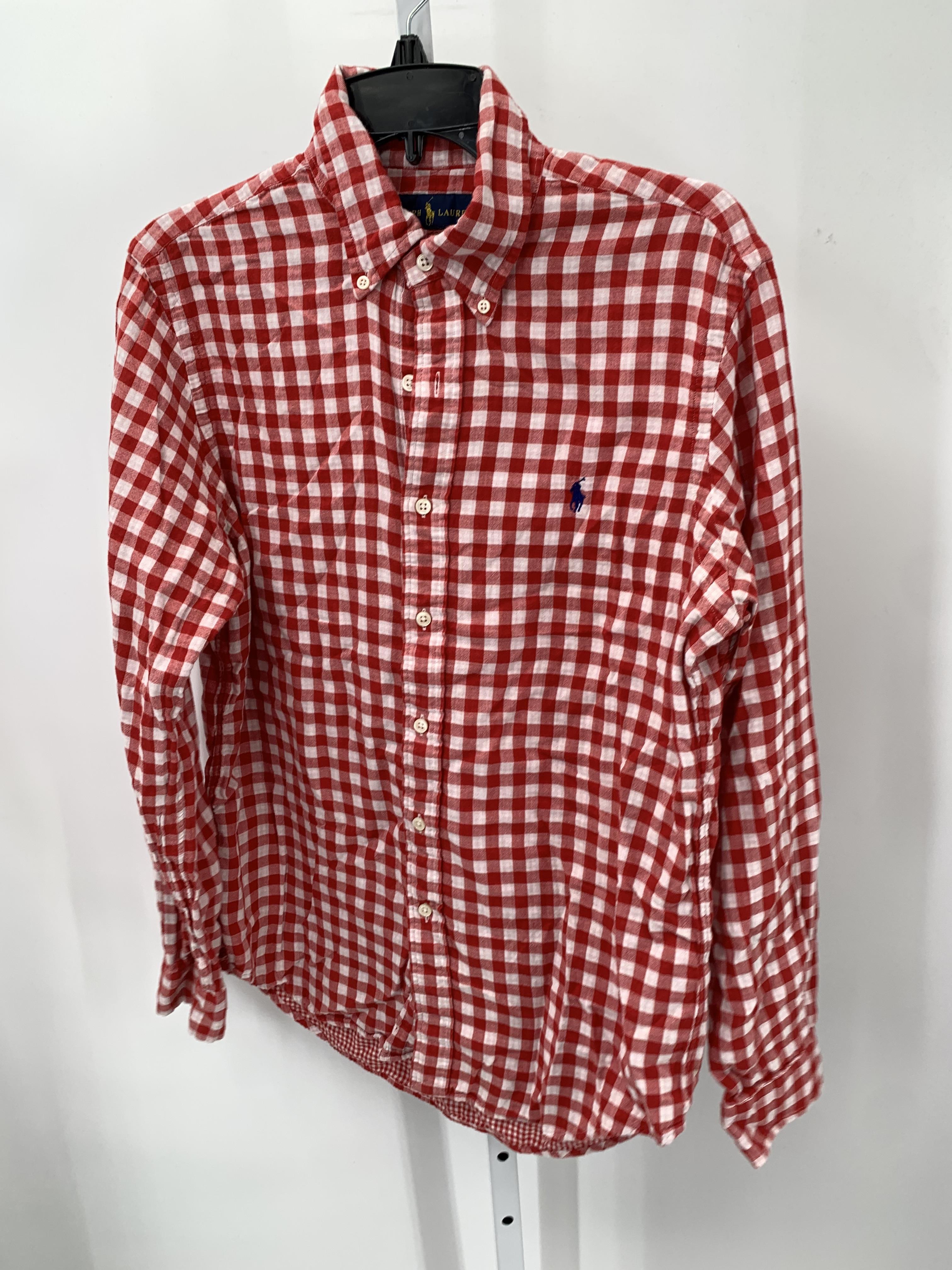 WHITE CHECKERED BTN DOWN