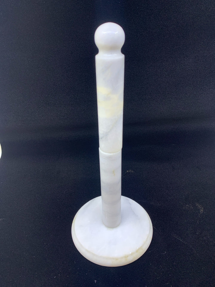 MARBLE PAPER TOWEL HOLDER.