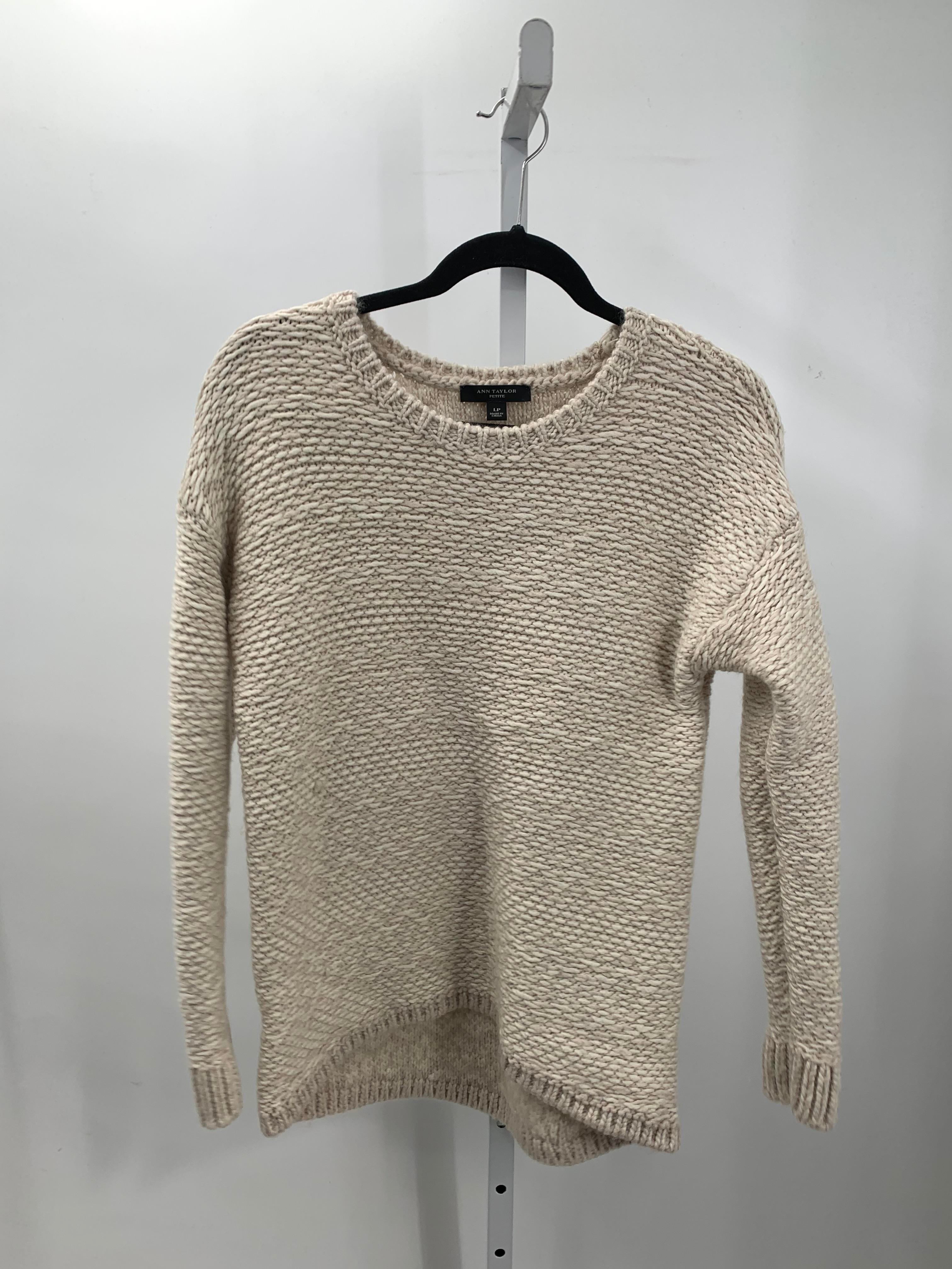 Ann Taylor Size Large Petite Petite Long Slv Sweater