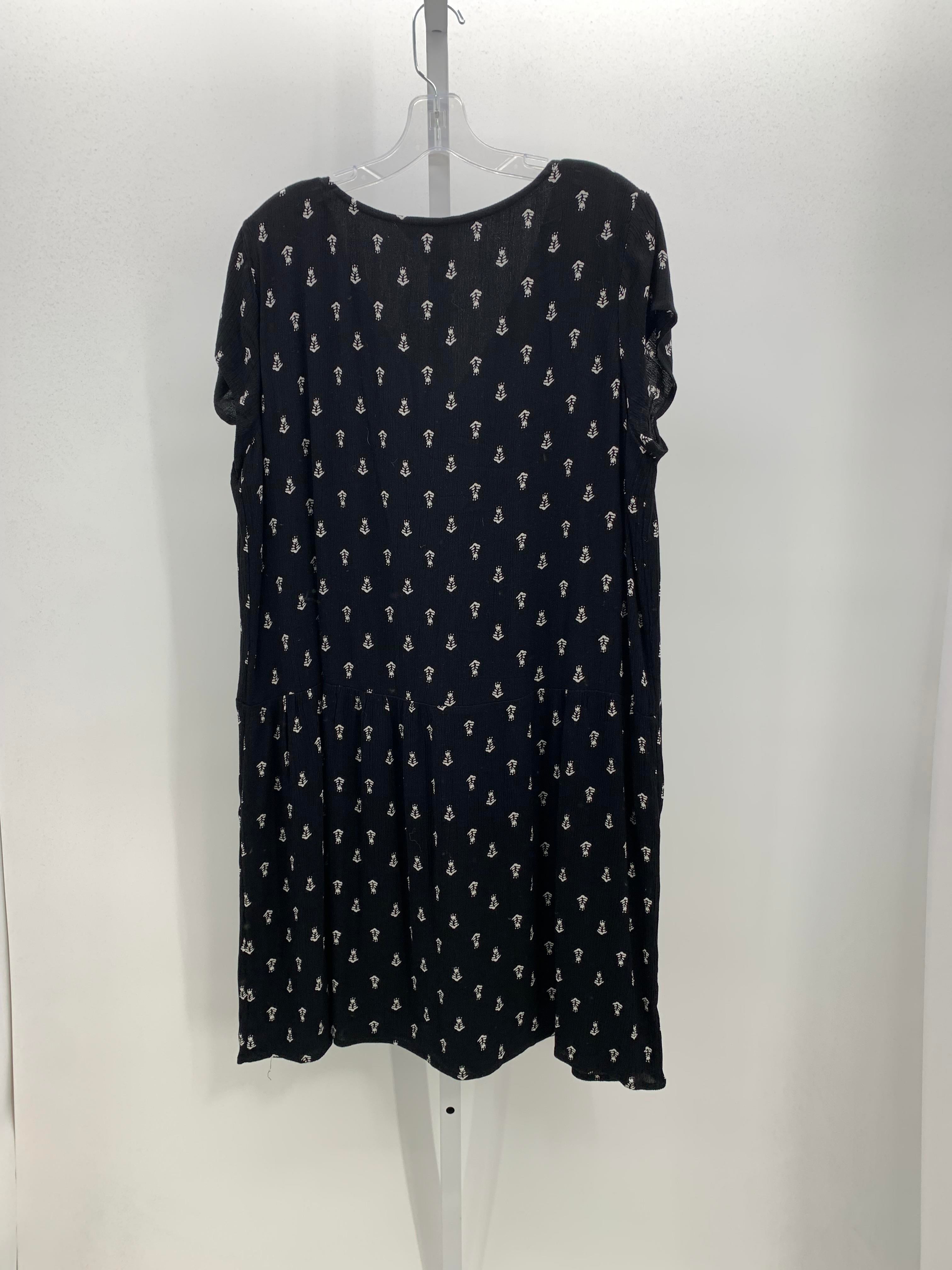 Garnet Hill Size Large Misses Short Sleeve Dress