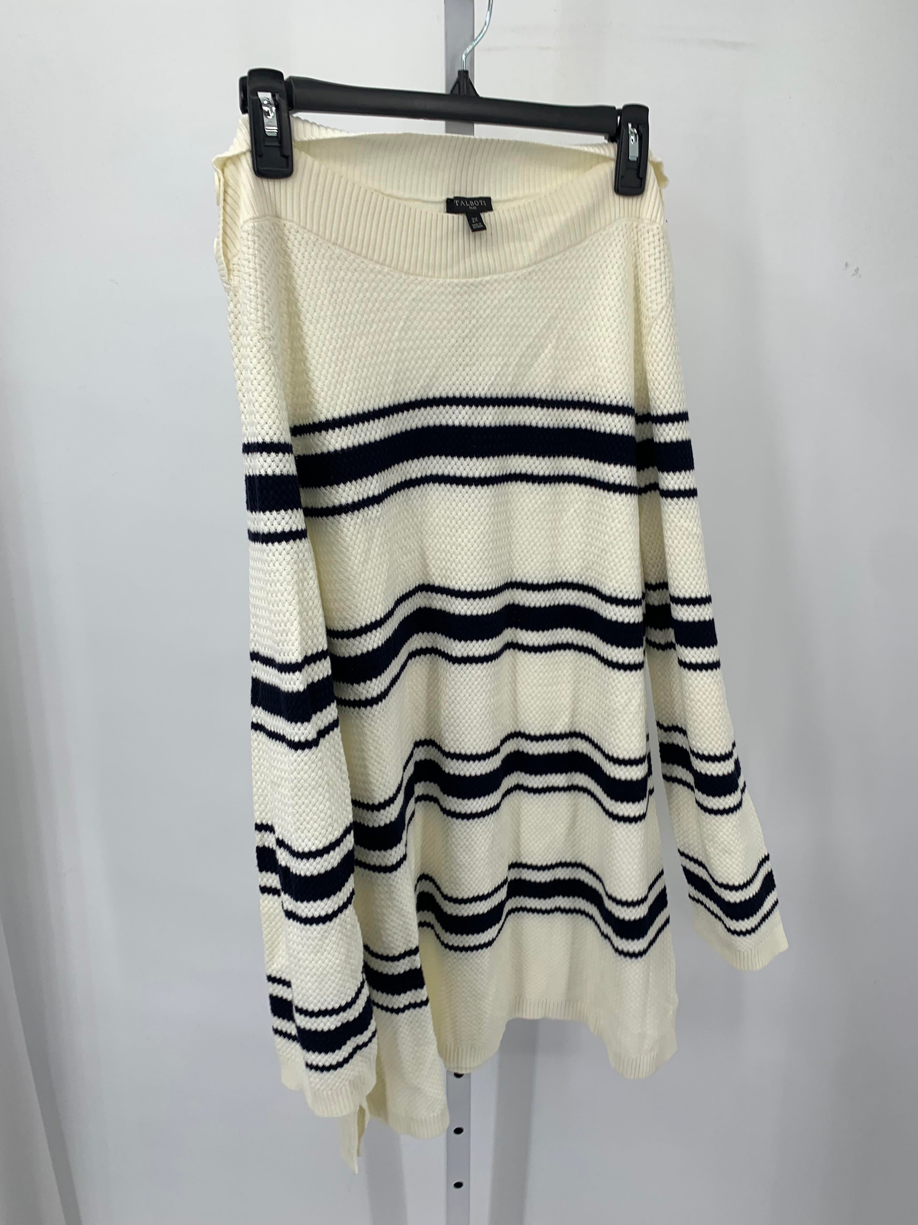 Talbots Size 2X Womens Long Slv Sweater