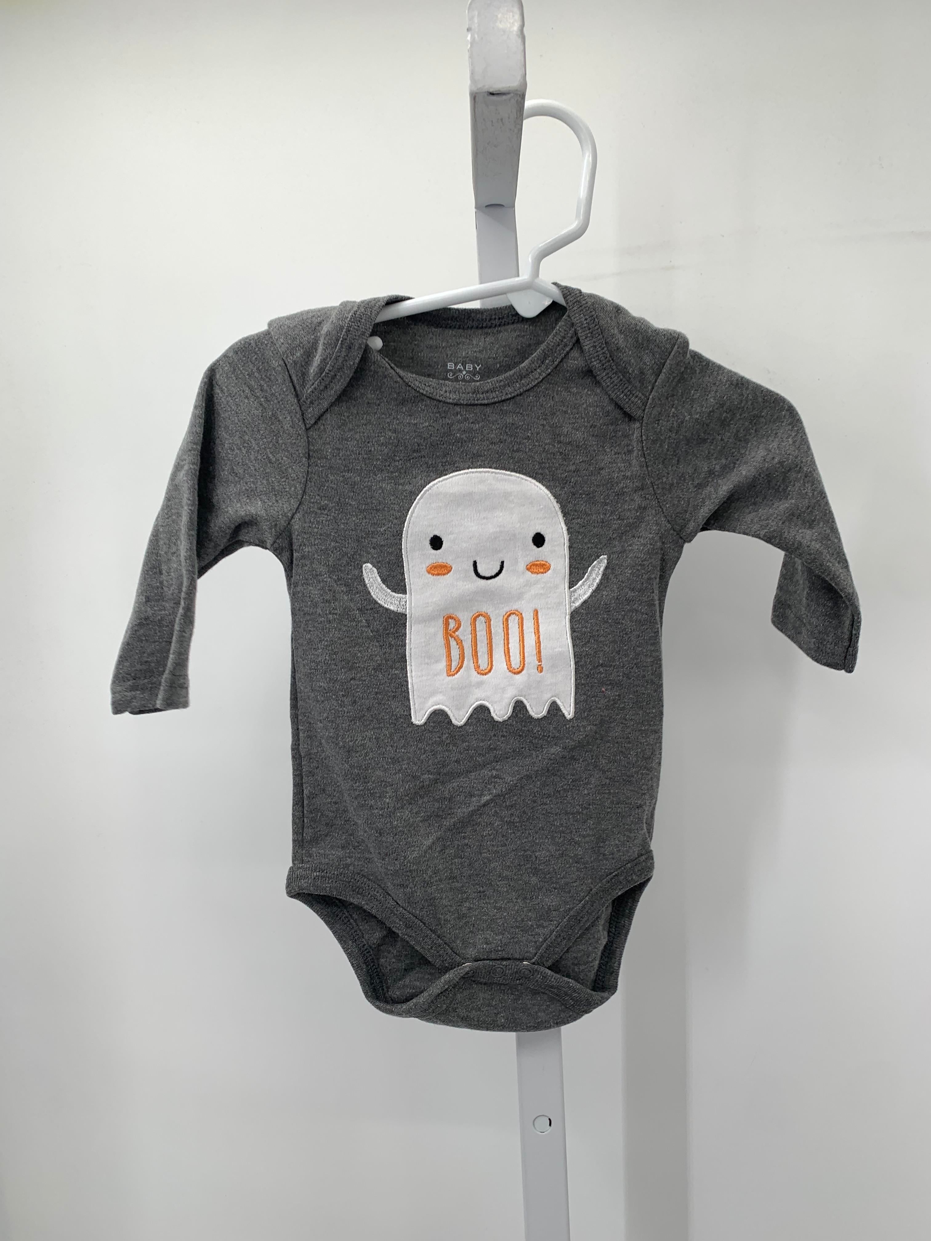 LONG SLV SHIRT BOO GHOST