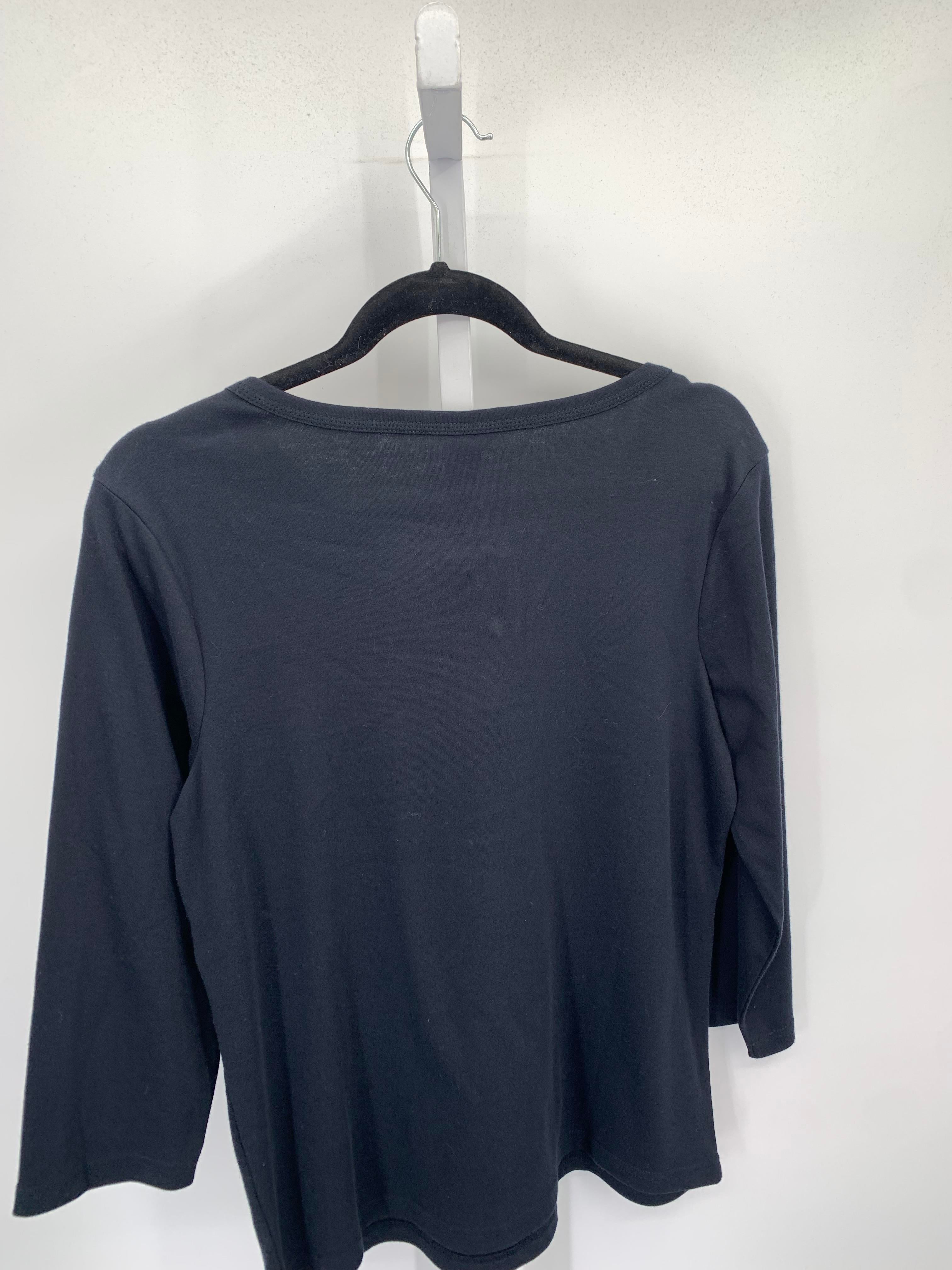 Christopher & Banks Size Medium Misses 3/4 Sleeve Shirt