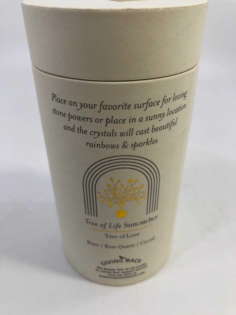 NIB SCOUT TREE OF LIFE SUN CATCHER.