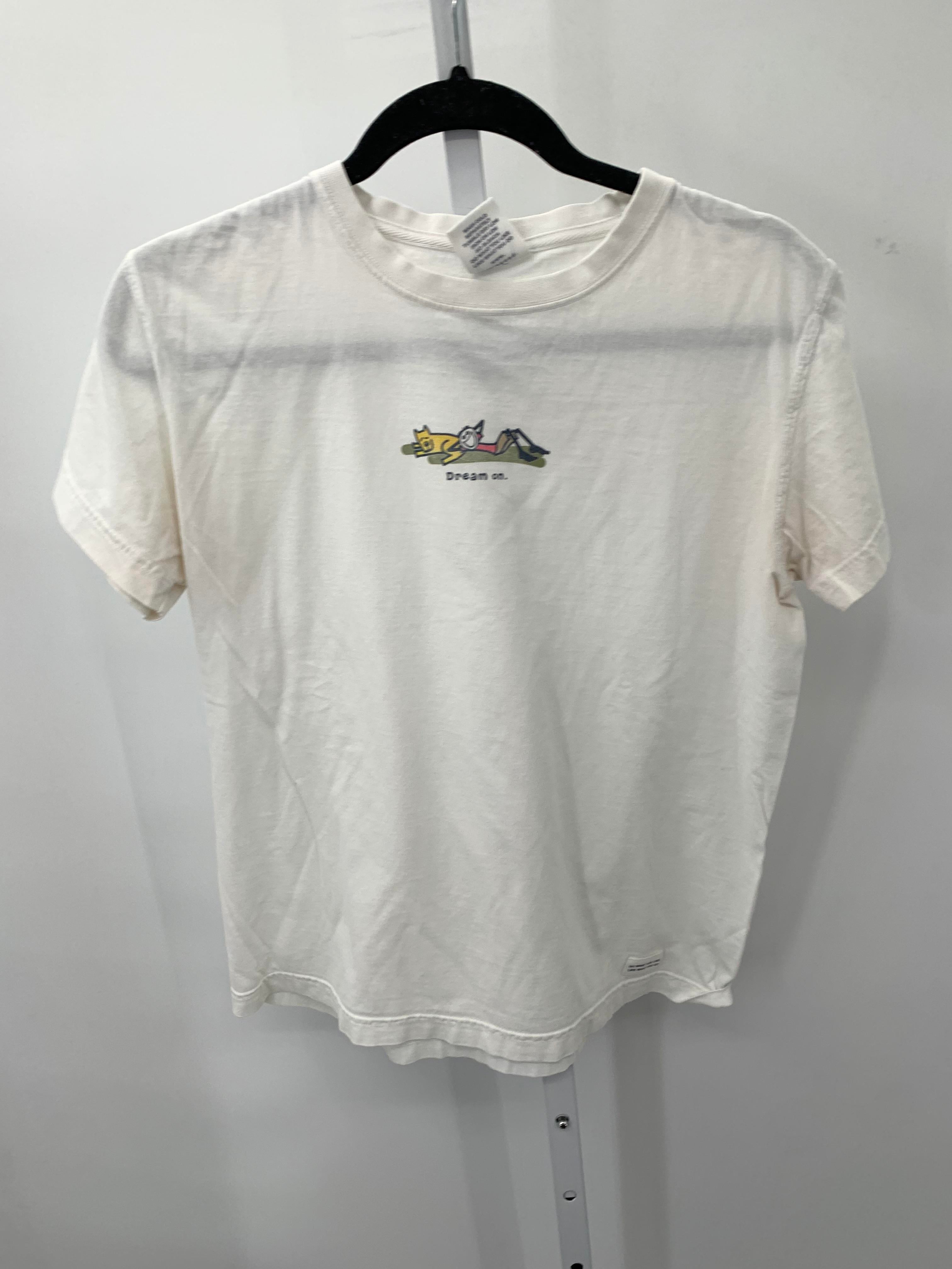 Life is Good Size Medium Misses Short Sleeve Shirt