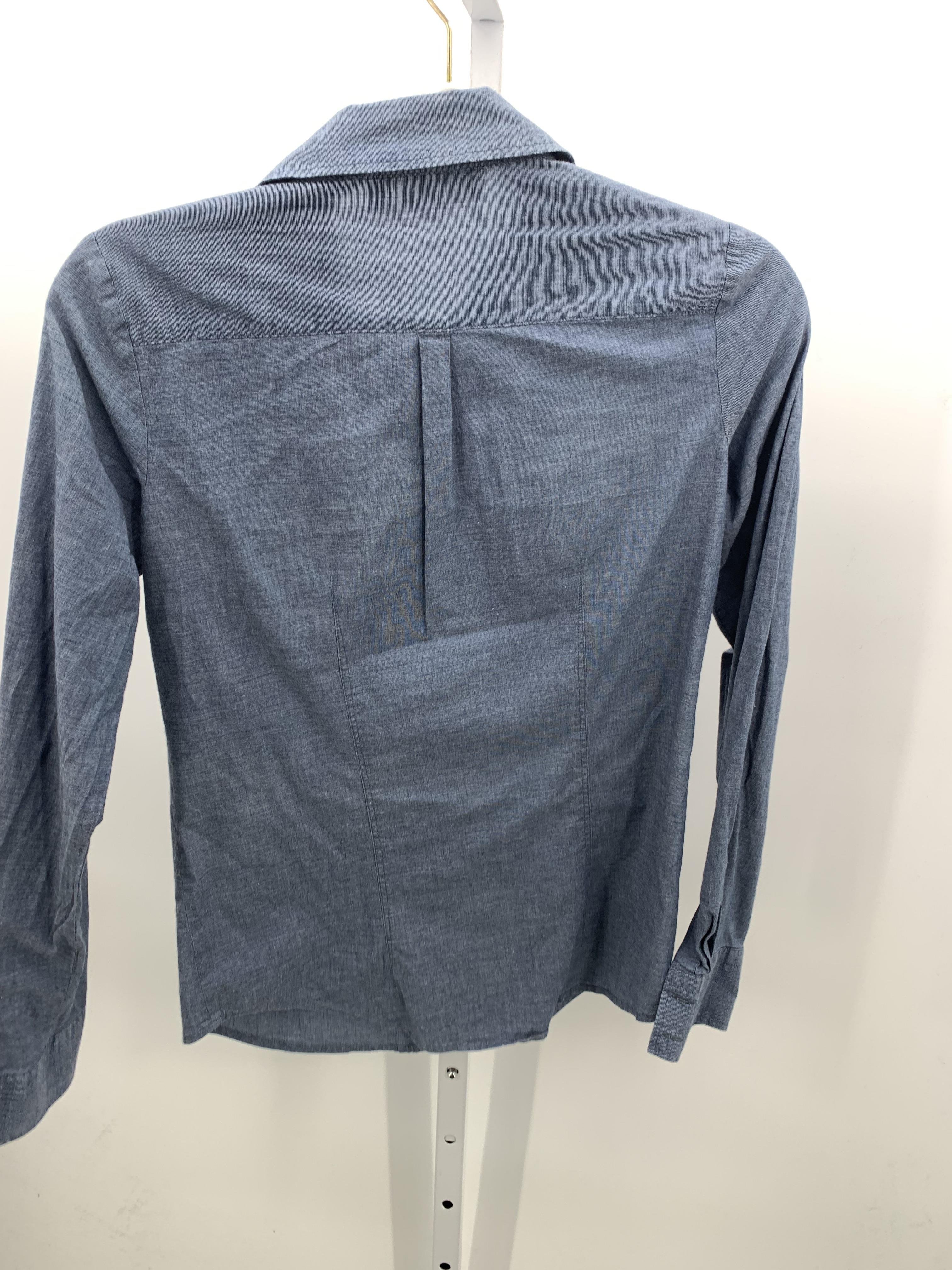 Loft Size X Small Misses Long Sleeve Shirt