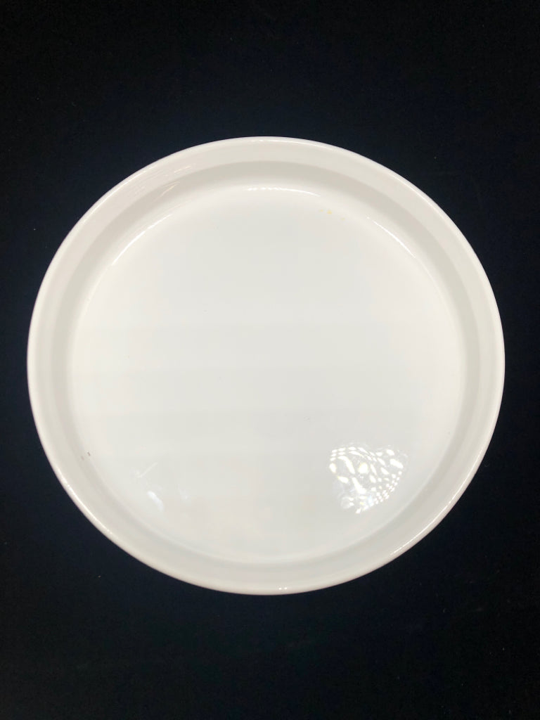 WHITE PIE/ TART DISH.