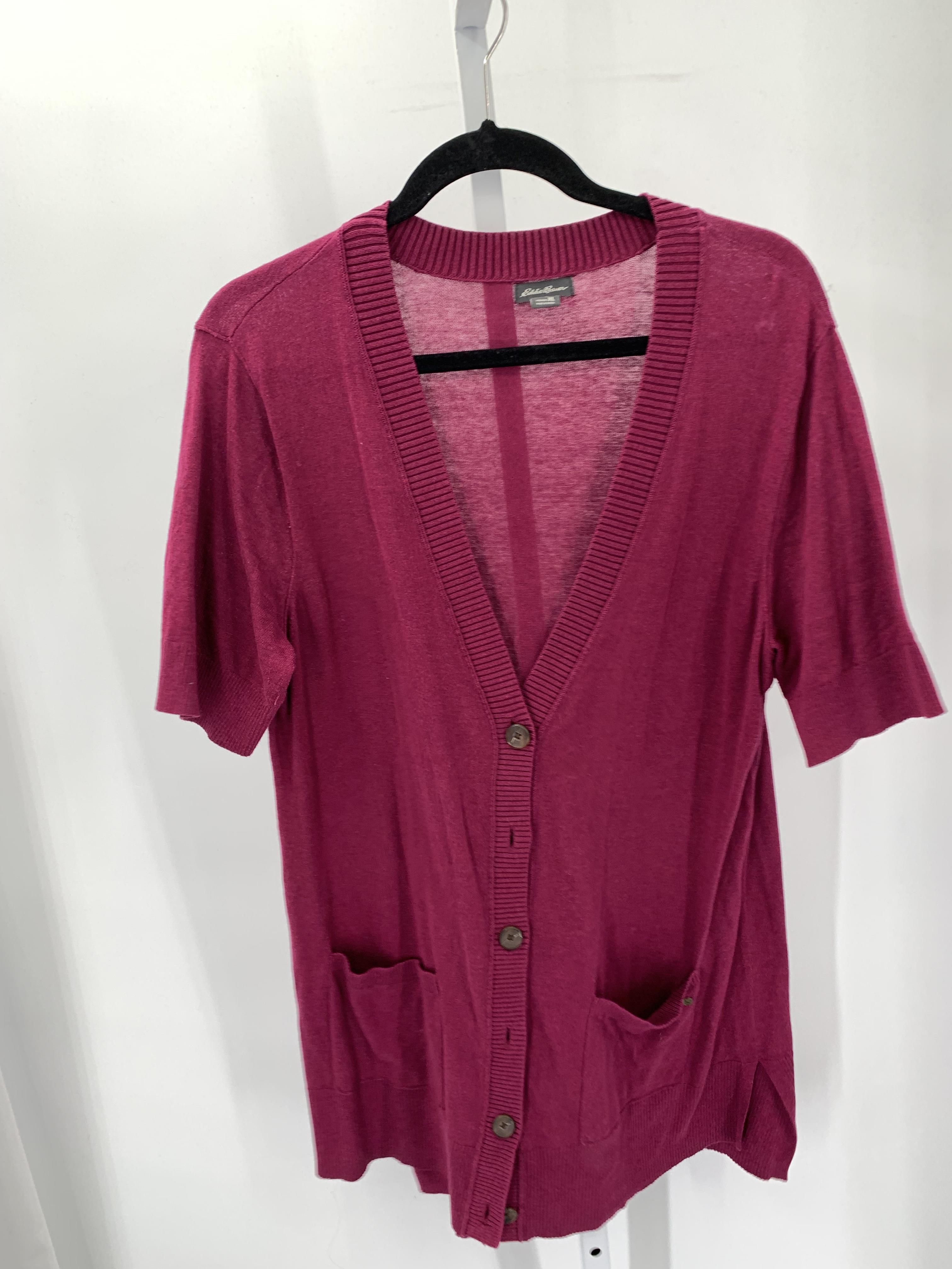 Eddie Bauer Size Extra Large Misses Cardigan