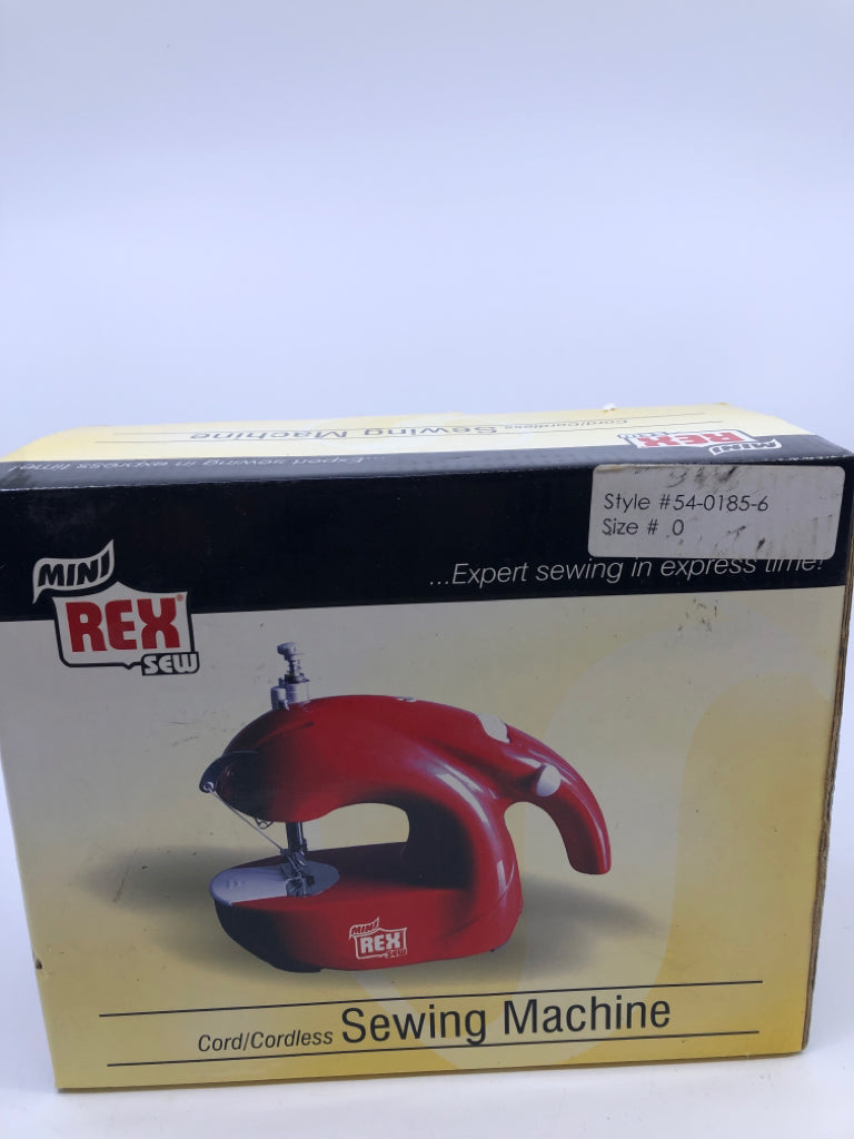 NIB CORDLESS SEWING MACHINE.