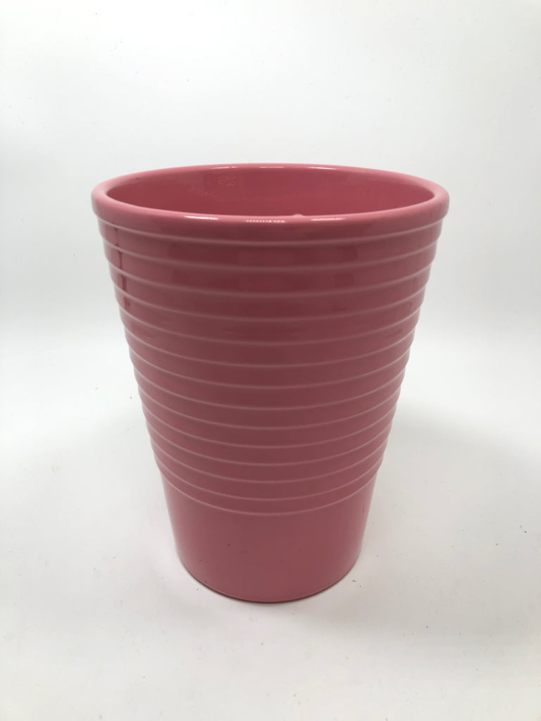 PINK LINED POT.