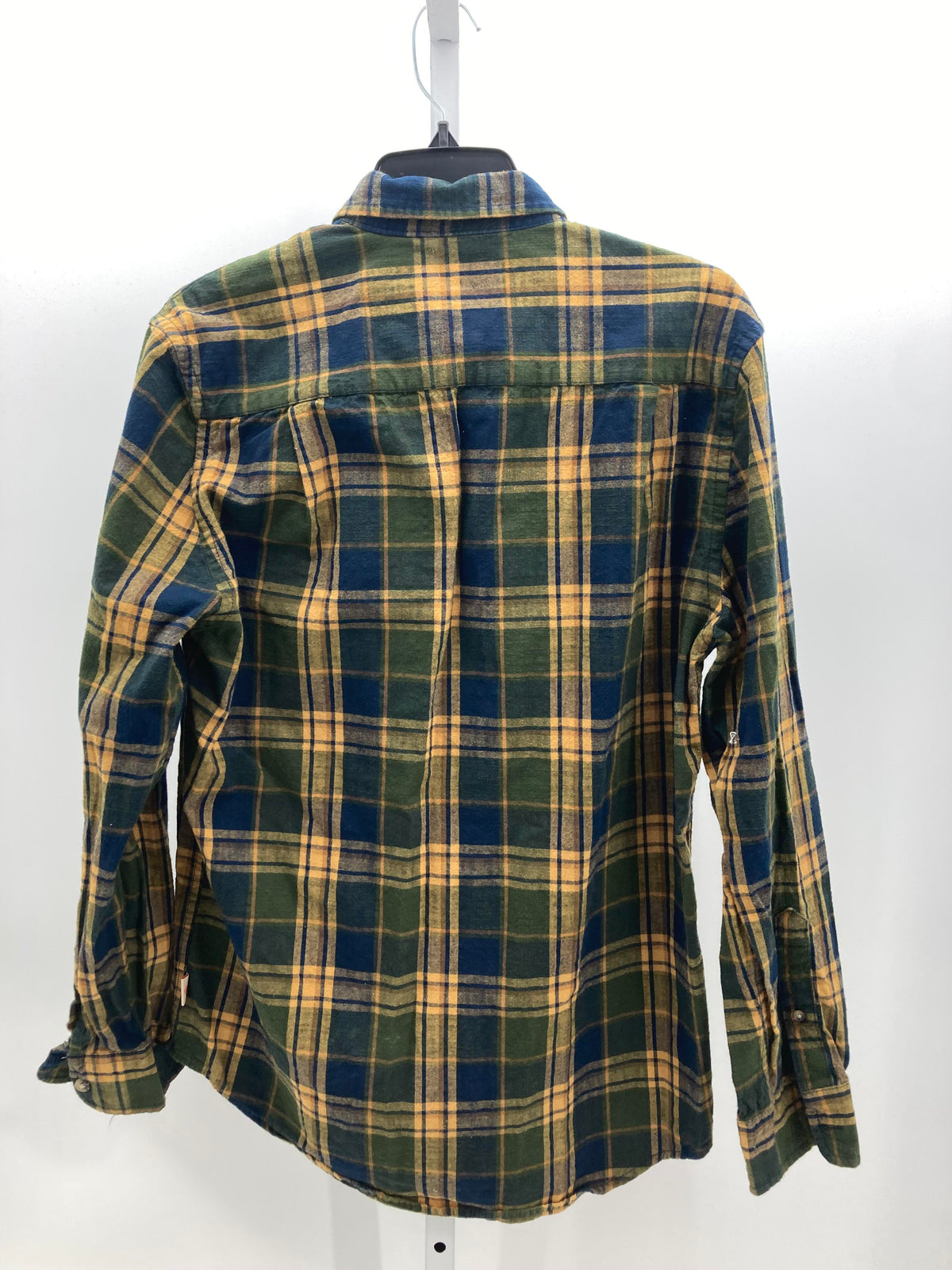 NAVU PLAID BTN DOWN
