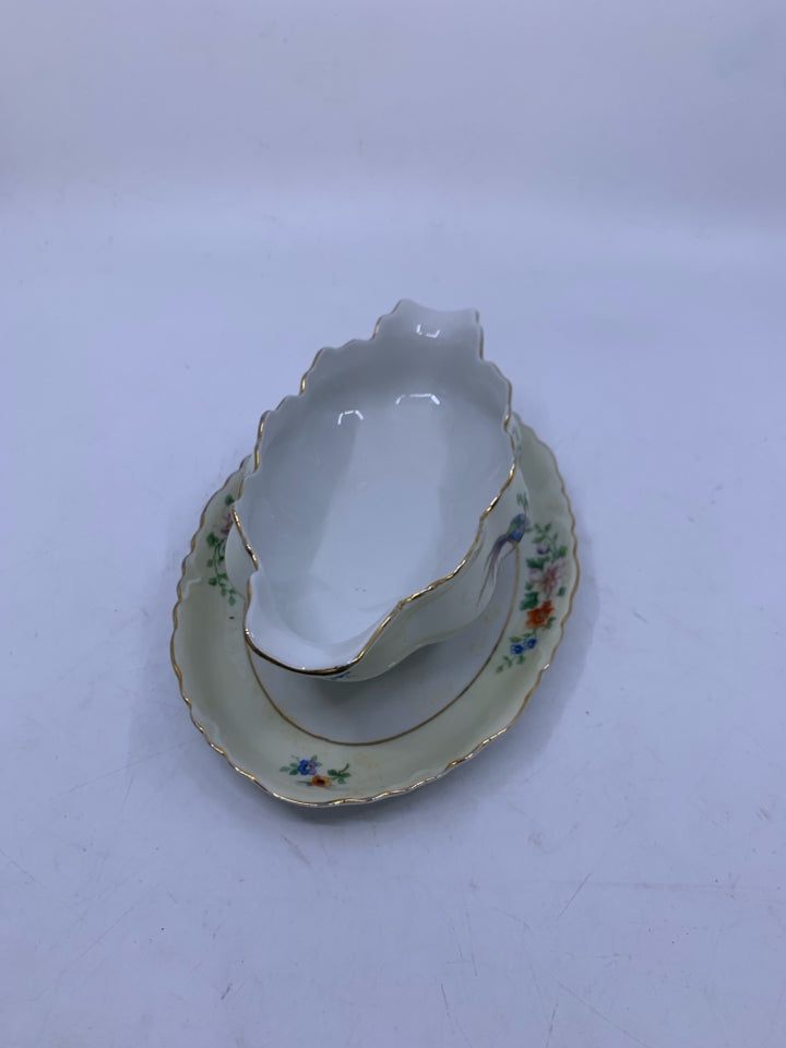 VTG SONGBIRD GRAVY BOAT- HEINRICH & CO SELB.