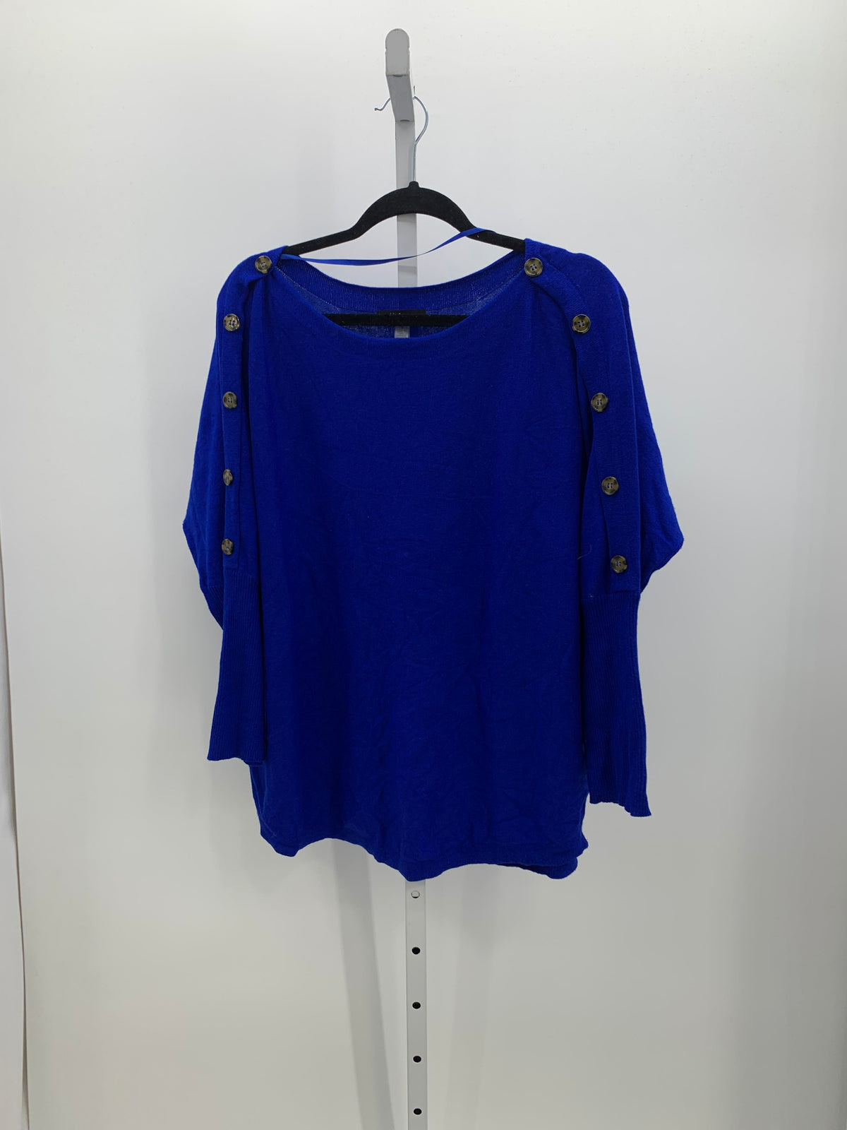 Cable & Gauge Size 1X Womens 3/4 Sleeve Sweater