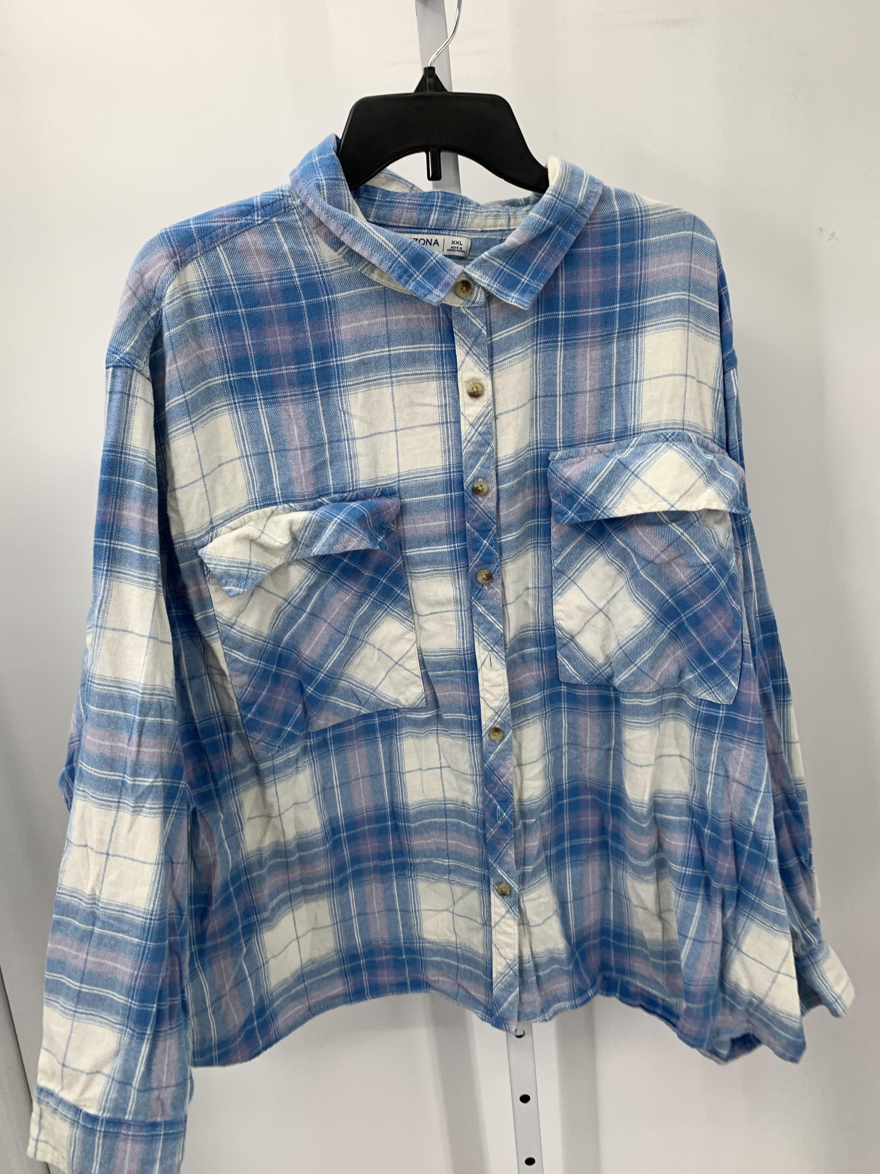 Arizona Size XXL Juniors Long Sleeve Shirt