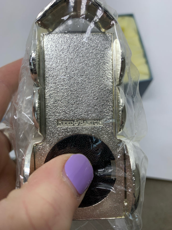 Reed & Barton Silverplate Train Bank