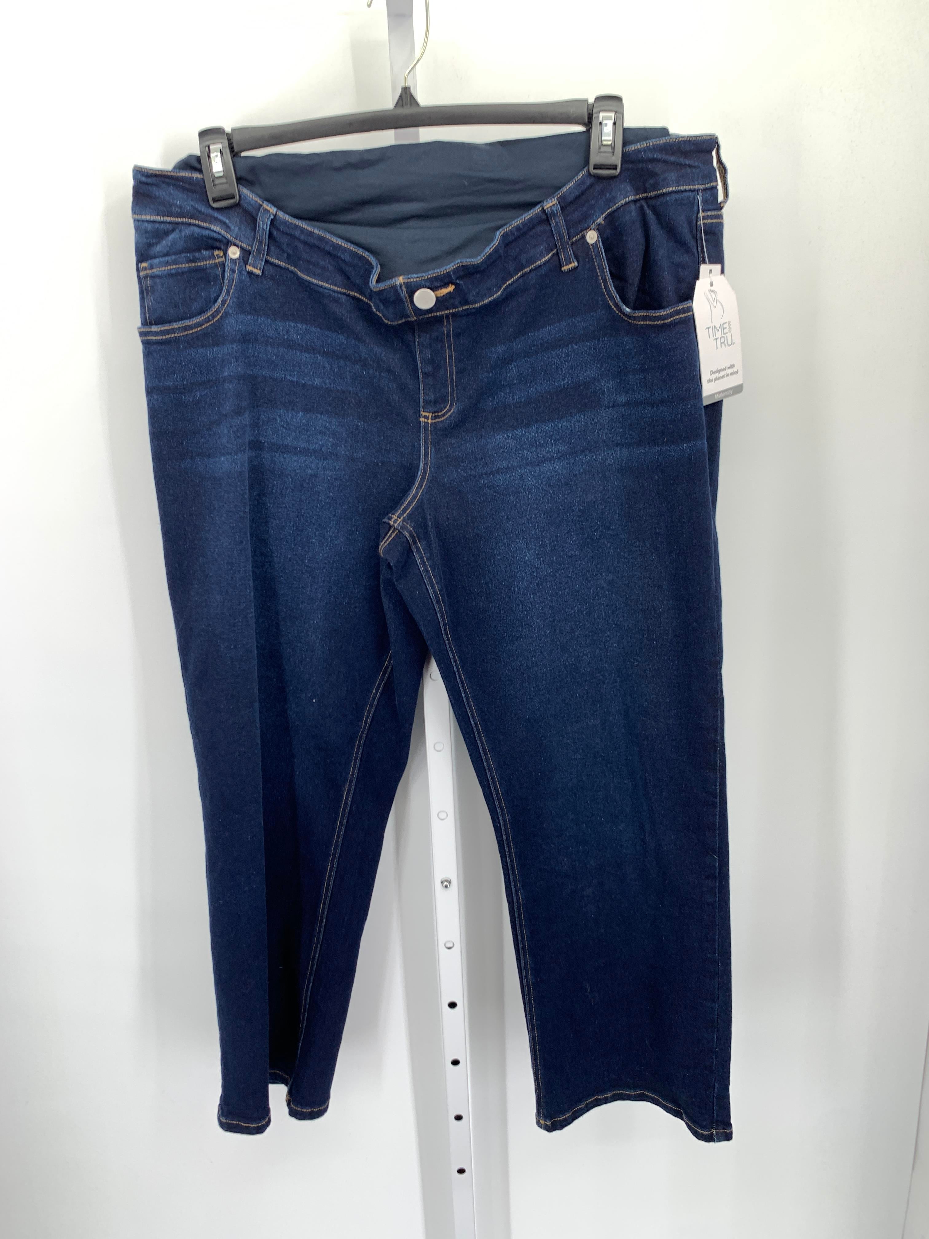 Time and Tru Denim Size XXL Maternity Jeans