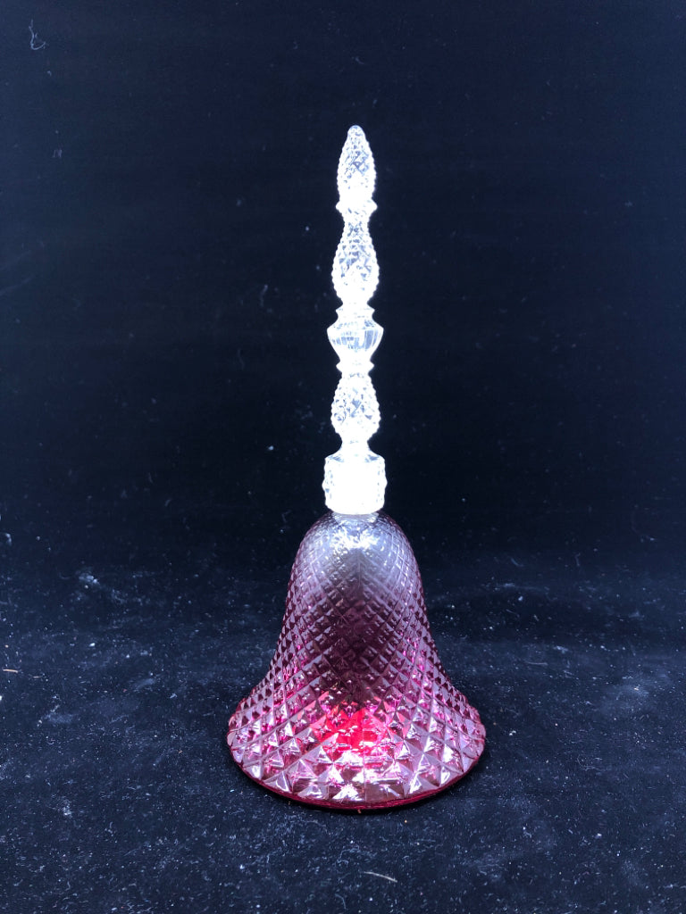 VTG ROSEPOINT BELL PERFUME EMPTY BOTTLE.