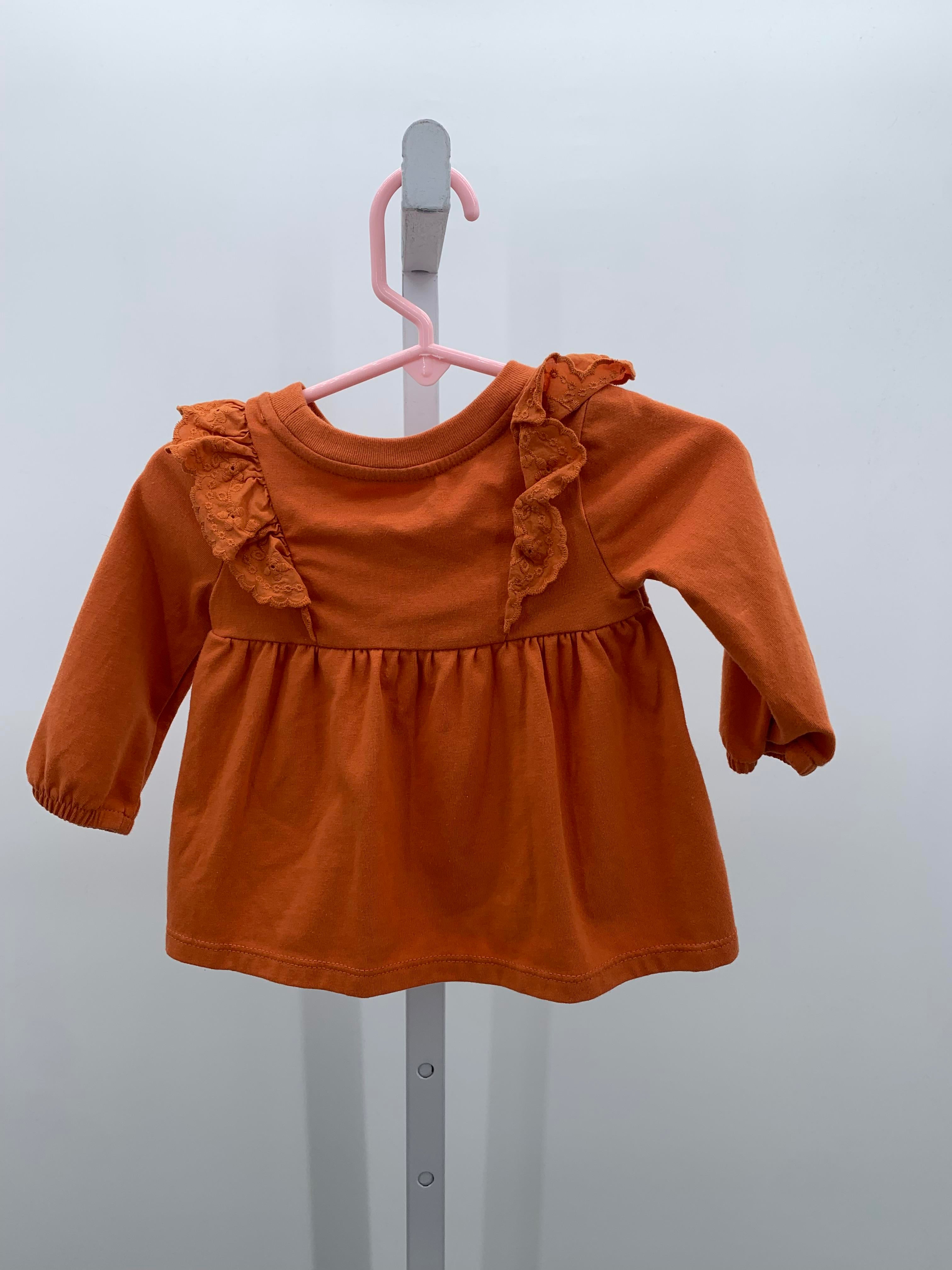 Cat & Jack Size 3-6 Months Girls Long Sleeve Shirt